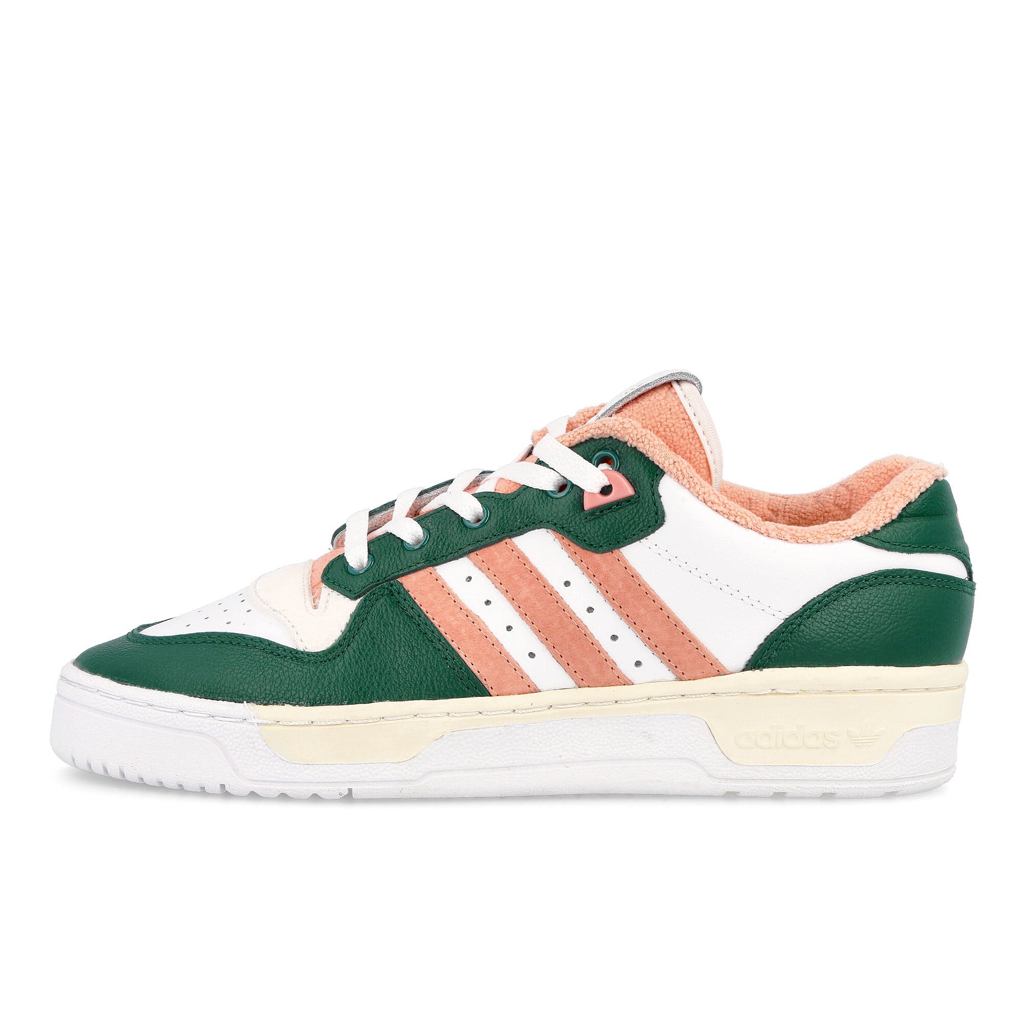 adidas rivalry low premium Collegiate Green-Glow Pink-Footwear White Sneakers H04363 | Overkill