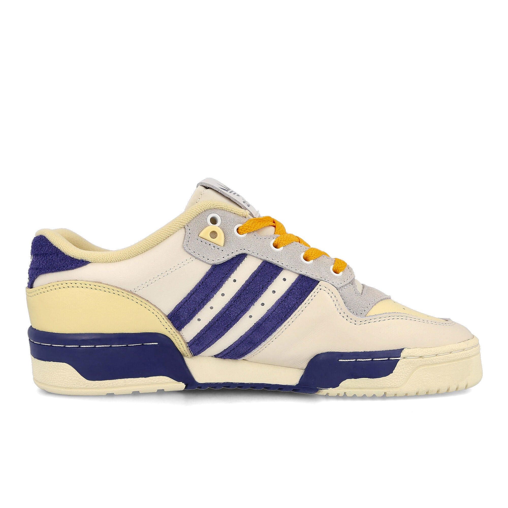 adidas rivalry low premium Chalk White / Victory Blue / Cream White Material | Overkill