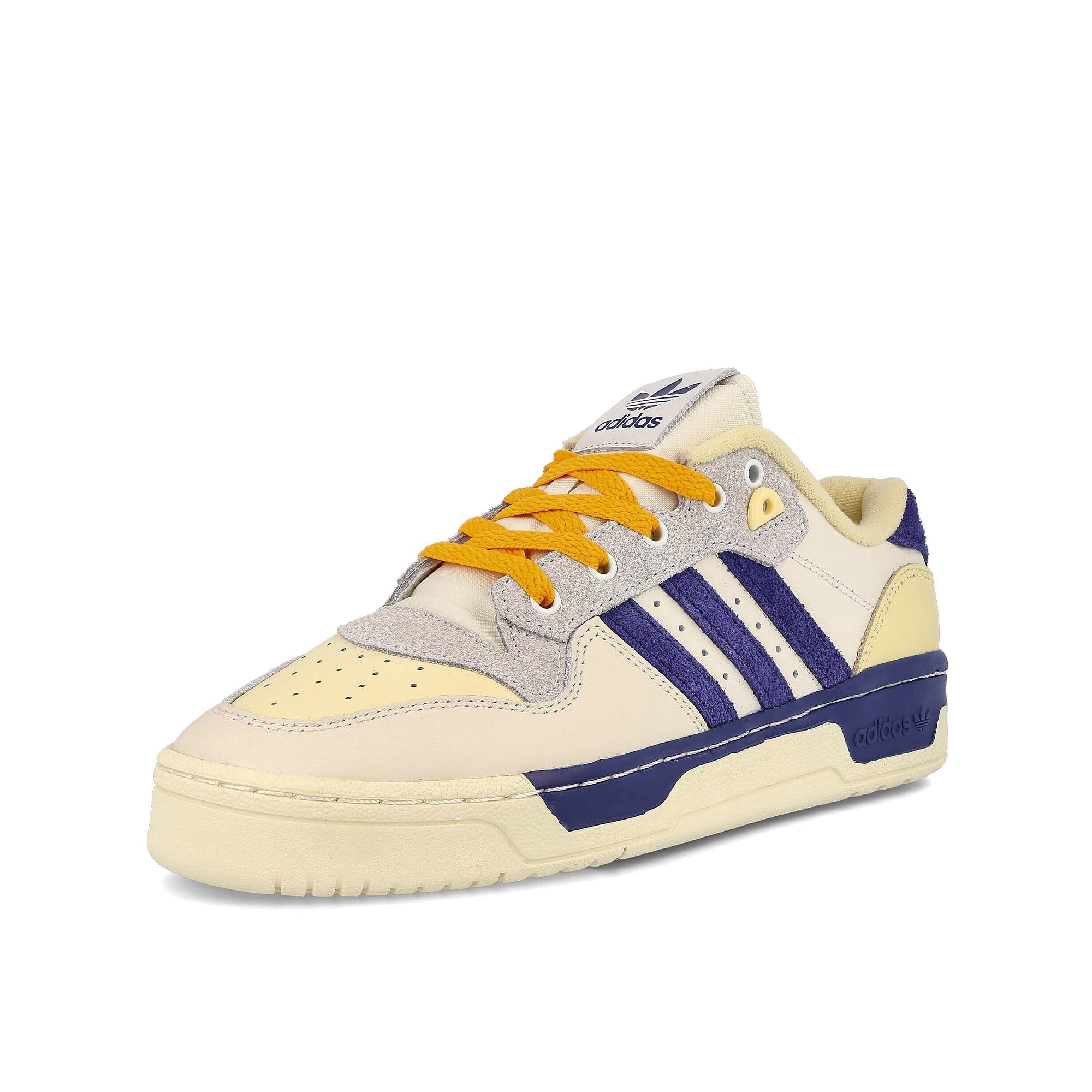 adidas rivalry low premium Chalk White / Victory Blue / Cream White Detailfoto | Overkill