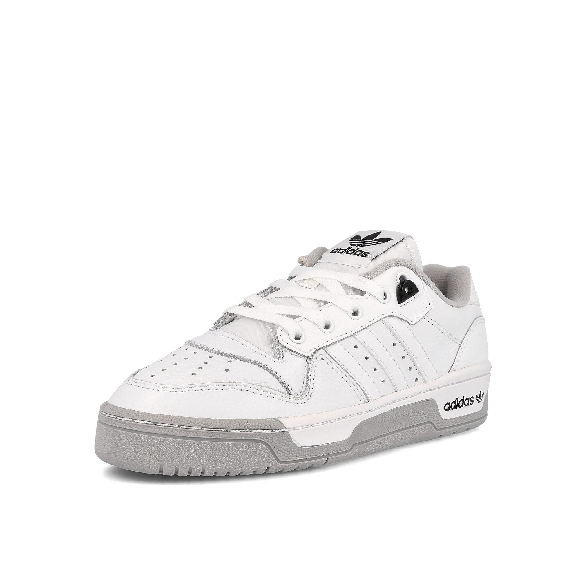 adidas wmns rivalry low premium Footwear White-Grey Two-Core Black Sneakers Close Up | Overkill