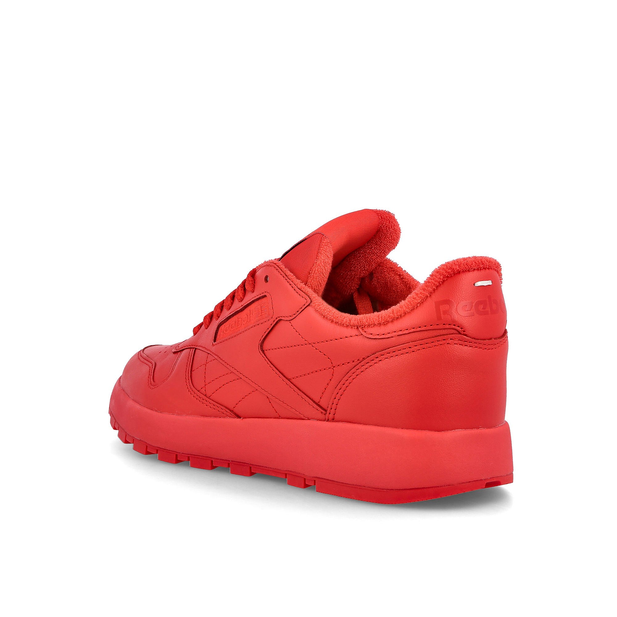 Reebok Maison Margiela x Reebok Project 0 Classic Vector Red-White-Black Sneakers Material | Overkill