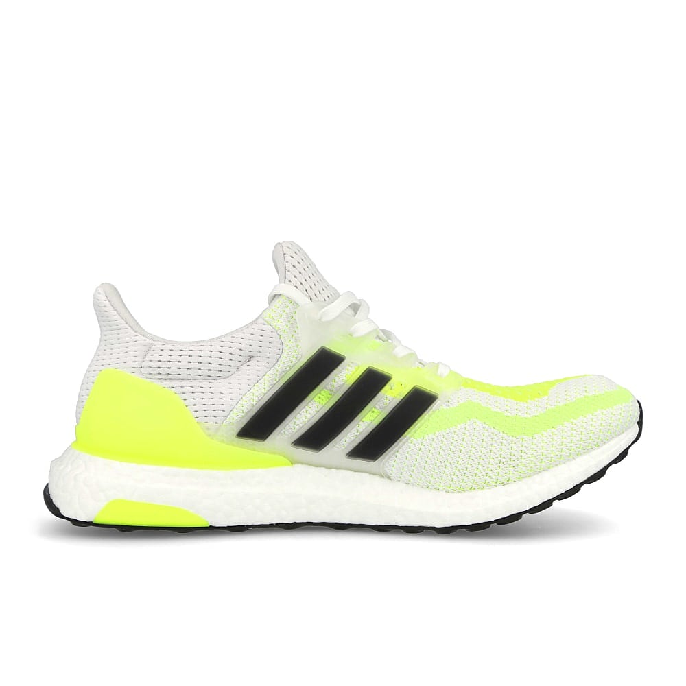 adidas ultraboost 2.0 dna Footwear White-Core Black-Solar Yellow Sneakers Silhouette | Overkill
