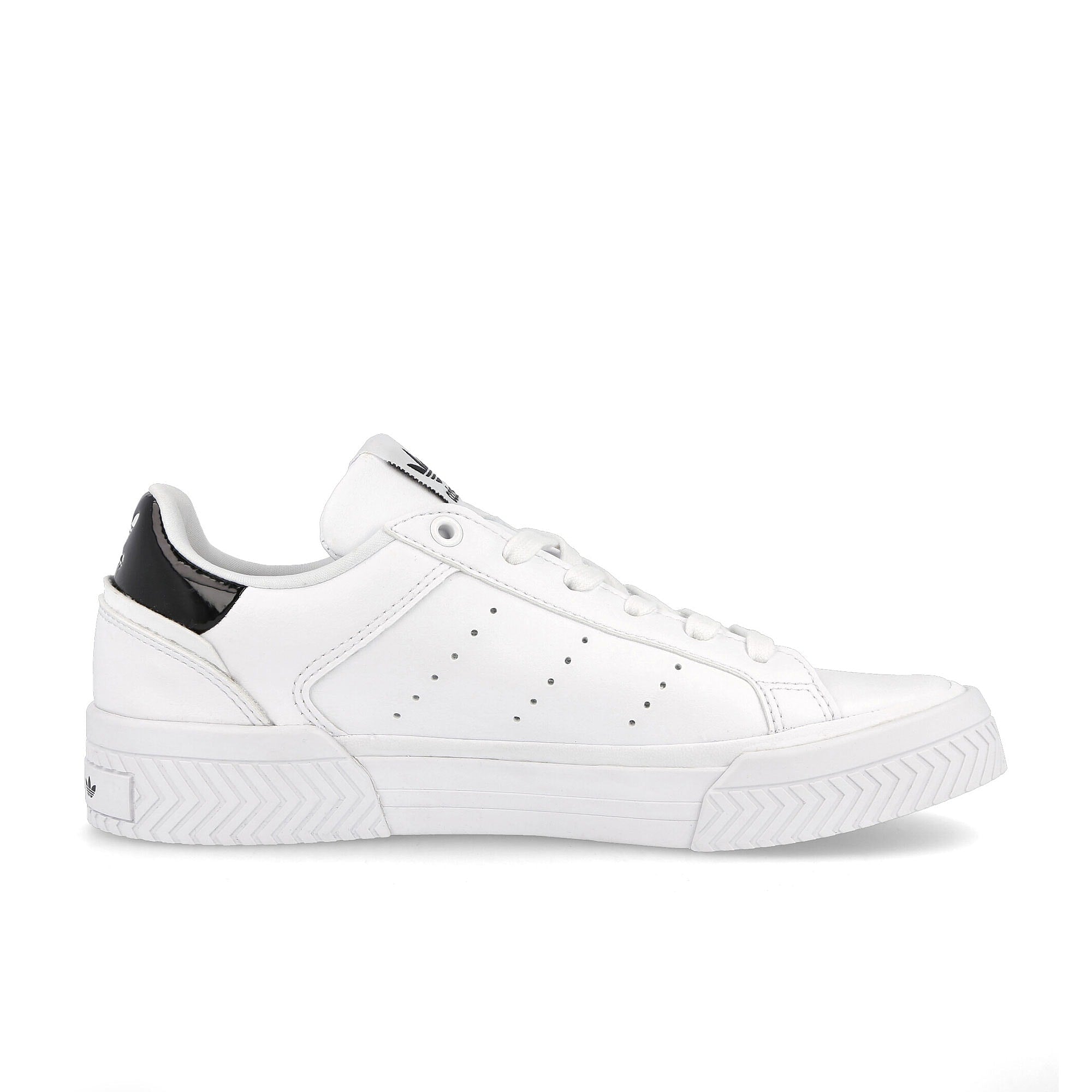adidas wmns court tourino Footwear White / Footwear White / Core Black Material | Overkill