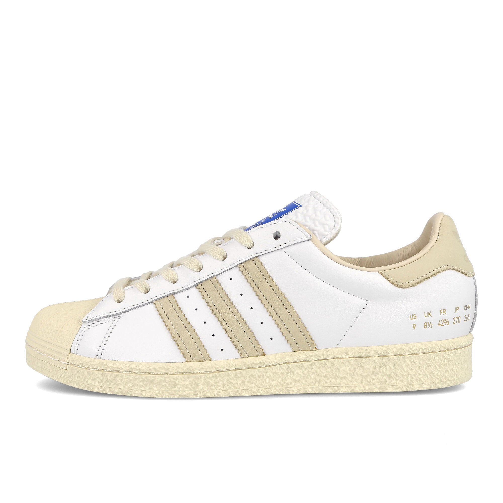 adidas superstar Footwear White-Cream White-Blue Bird Sneakers H05361 | Overkill