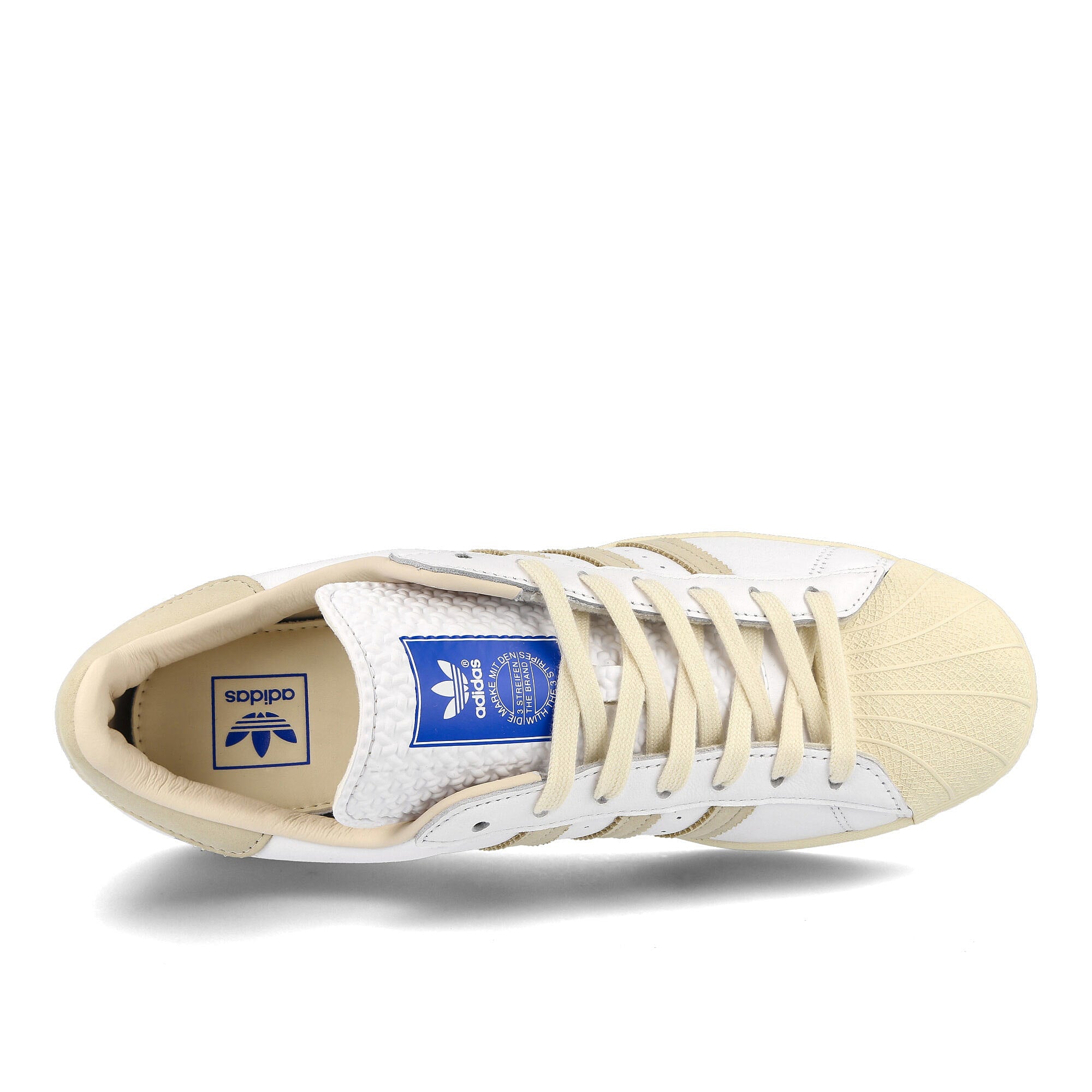 adidas superstar Footwear White-Cream White-Blue Bird Sneakers Detailfoto | Overkill