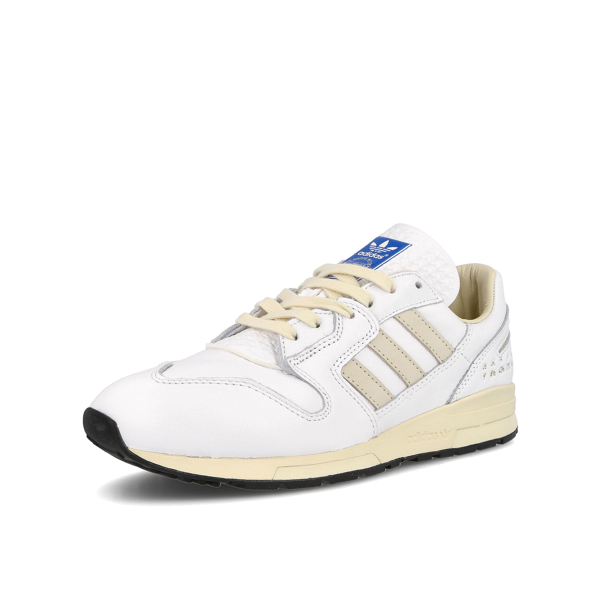 adidas zx 420 Footwear White-Cream White-Core Black Sneakers Close Up | Overkill