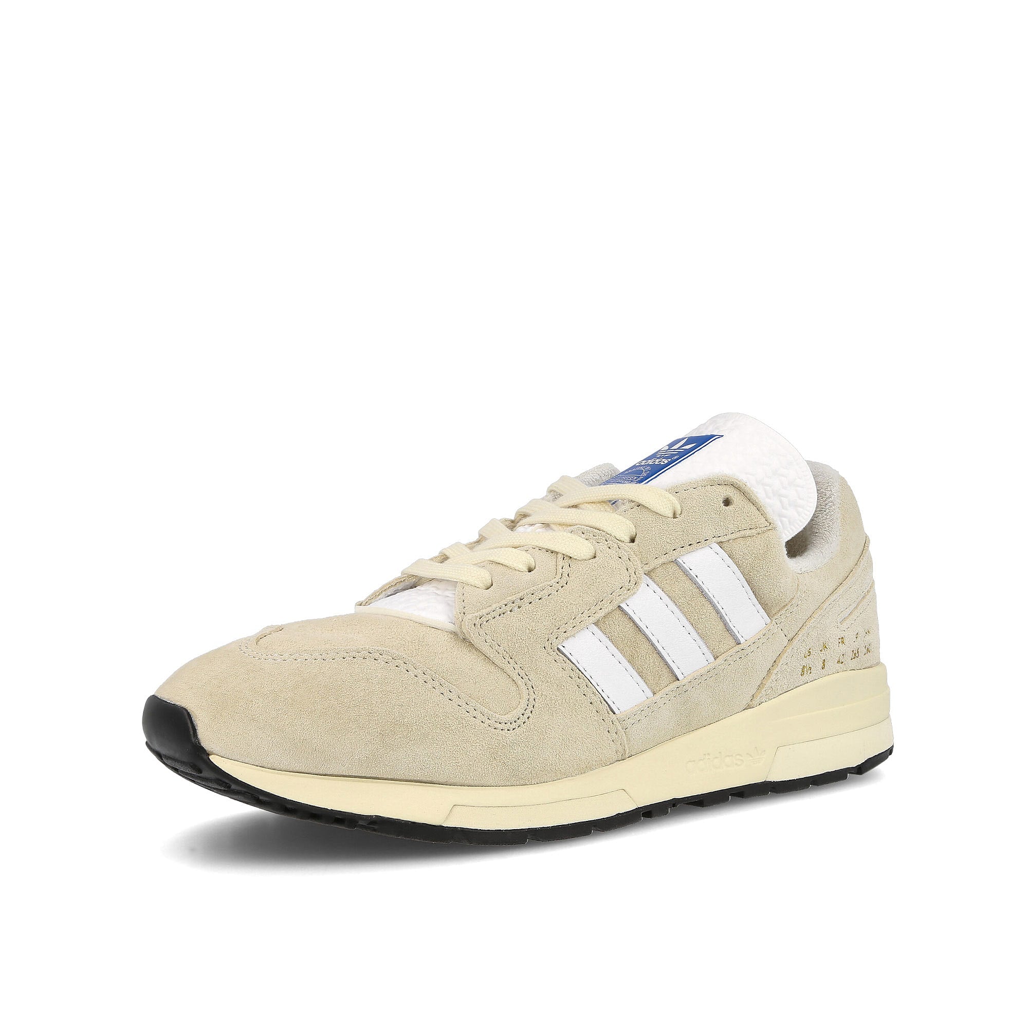 adidas zx 420 Cream White-Footwear White-Core Black Sneakers Close Up | Overkill