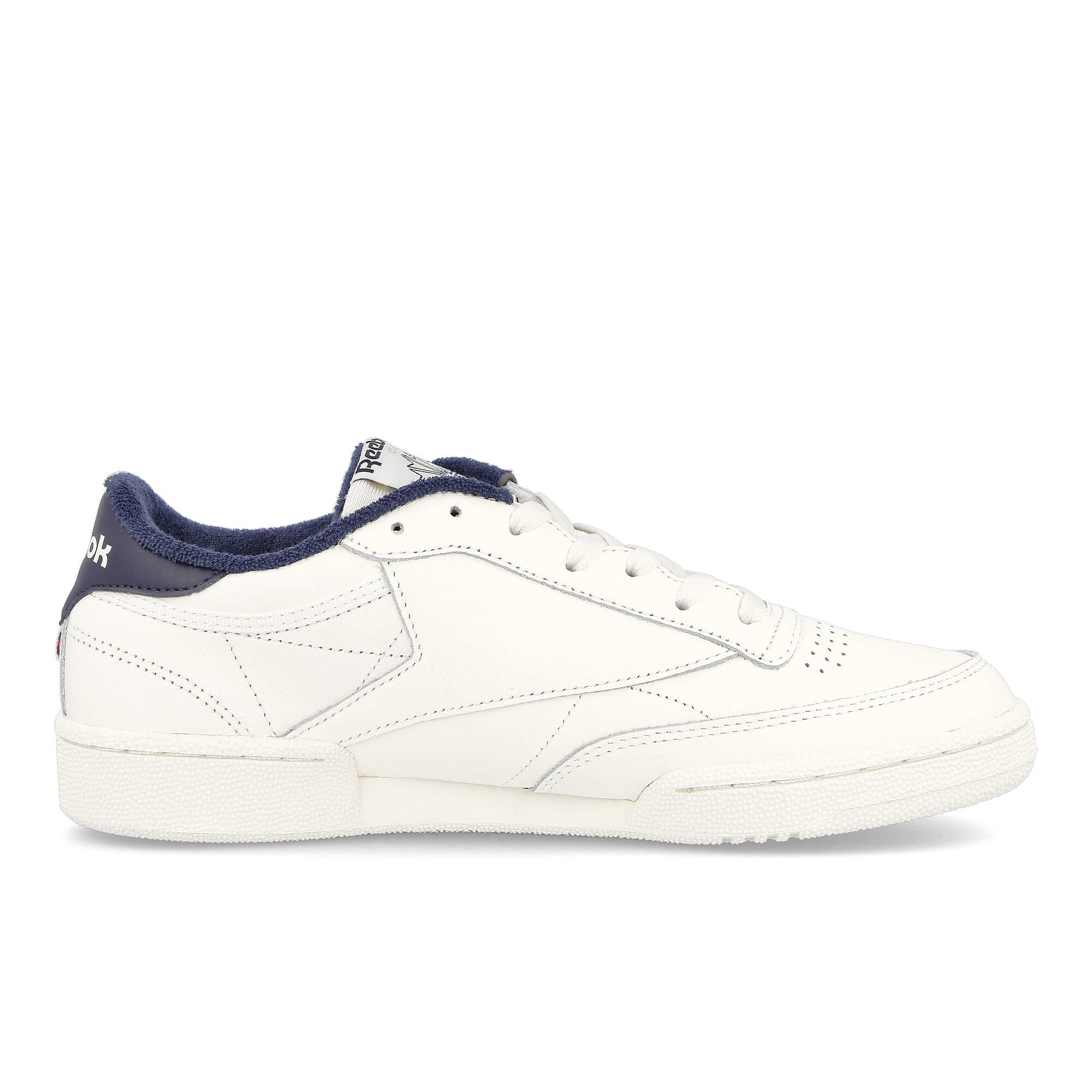 Reebok club c 85 Chalk / Chalk / Vector Navy Material | Overkill