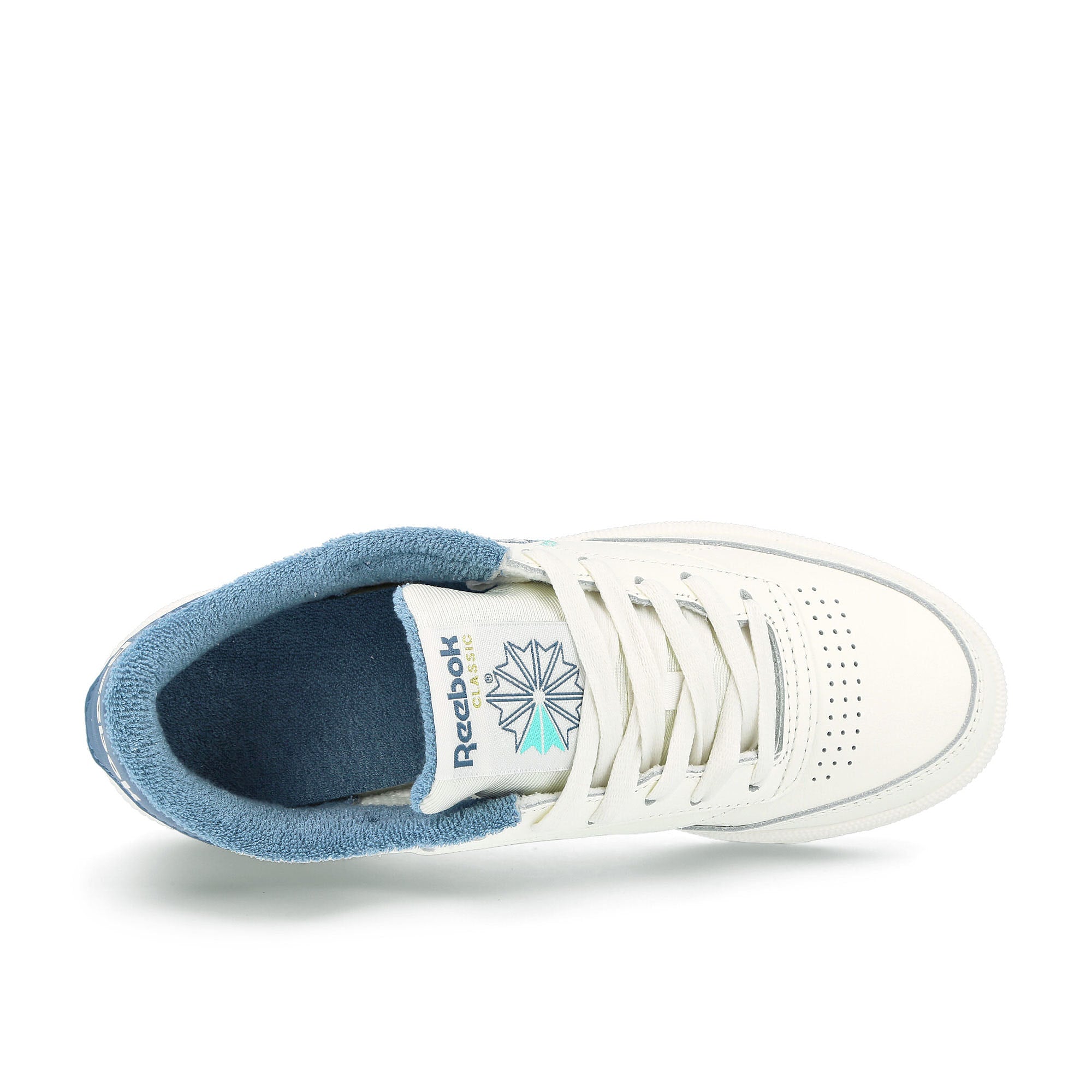 Reebok wmns club c 85 Chalk / Chalk / Blue Slate Detail view 1 | Overkill