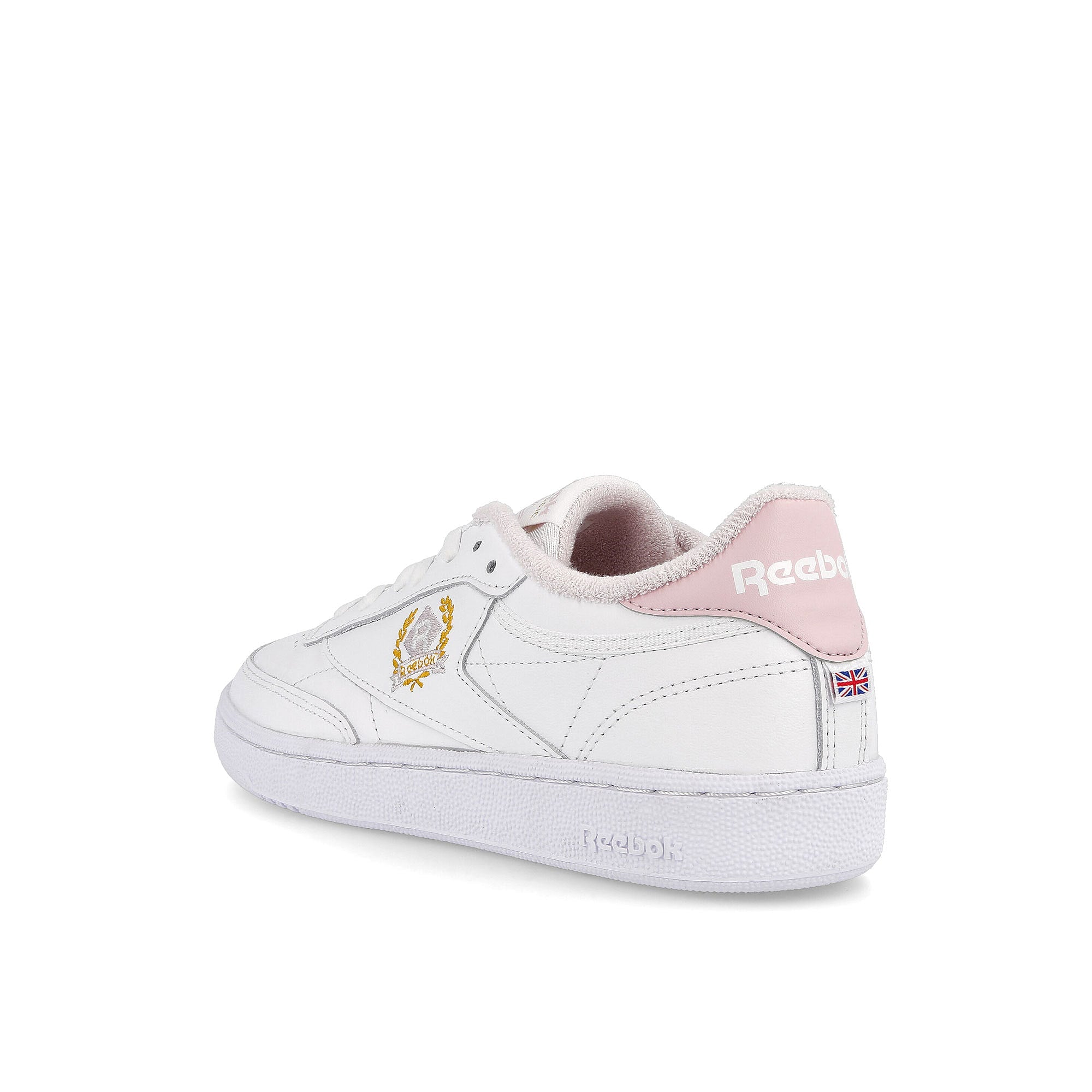 Reebok wmns club c 85 Footwear White / Footwear White / Frost Berry Close-up | Overkill