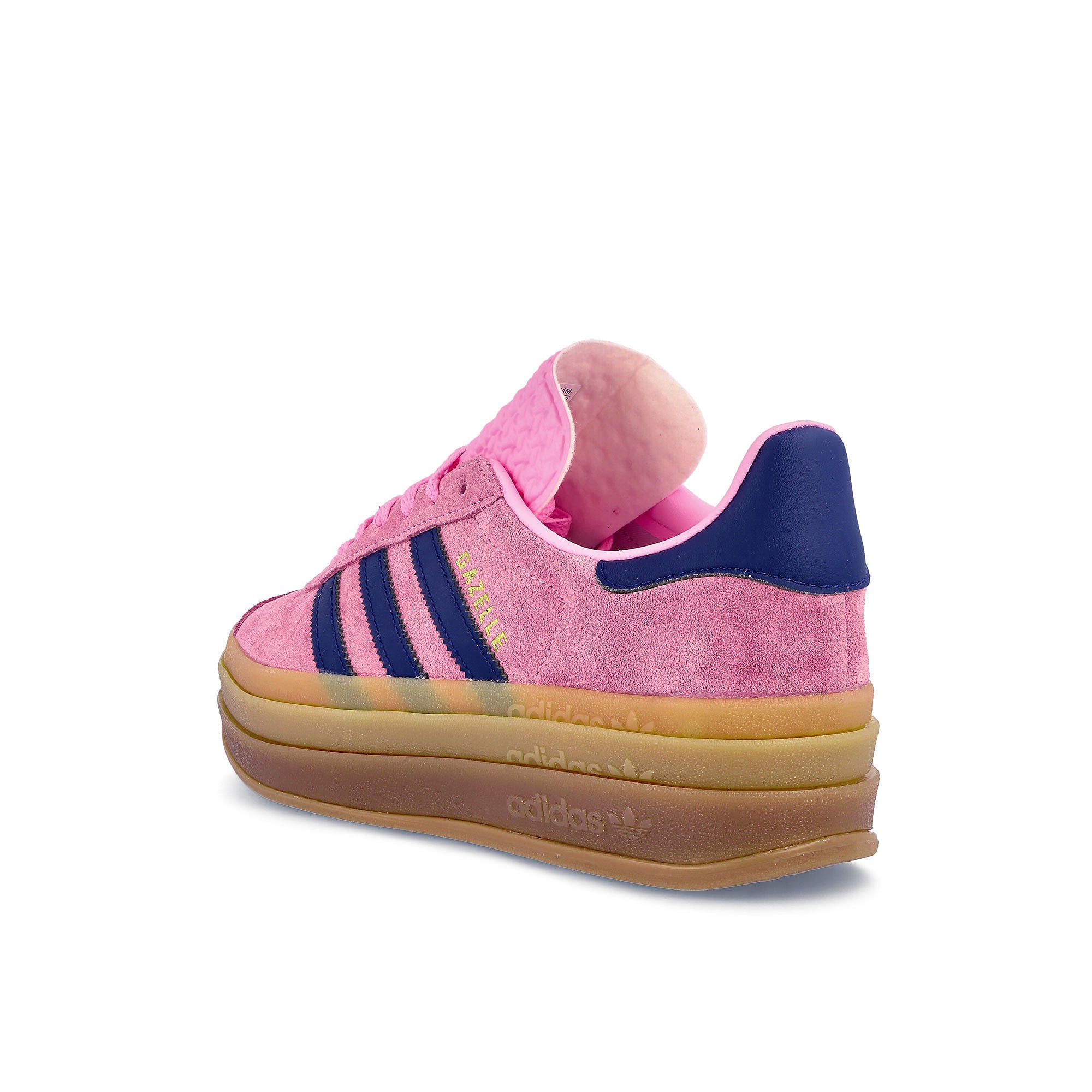 adidas Gazelle Bold W Pink Glow / Victory Blue / Gum Low Top Sneakers Material | Overkill