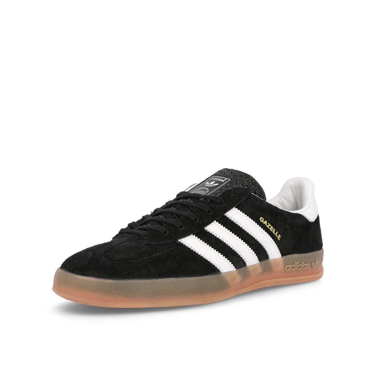 adidas gazelle indoor Core Black / Footwear White / Core Black Low Top Sneakers Close Up | Overkill