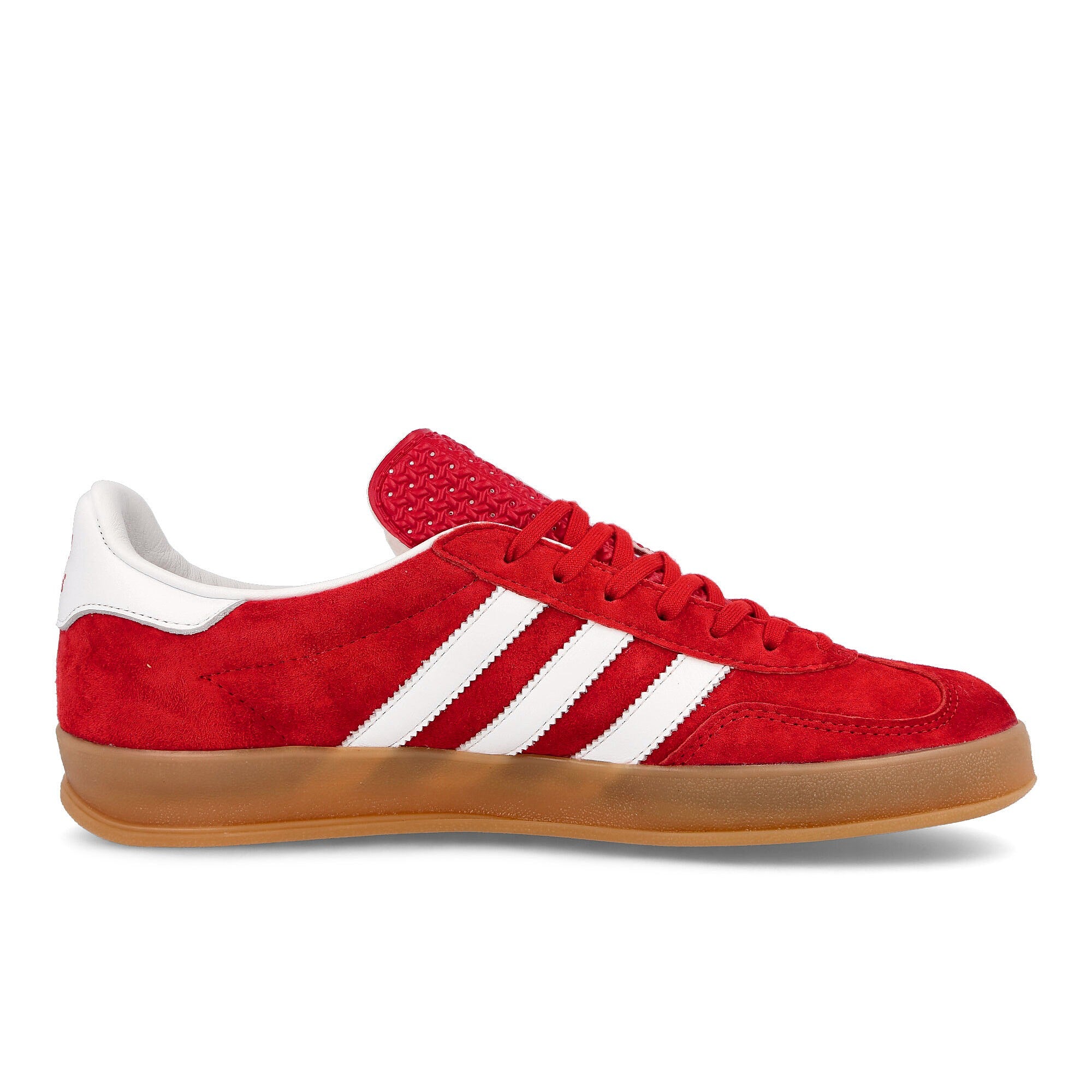 adidas gazelle indoor Scarlet / Footwear White / Scarlet Low Top Sneakers Silhouette | Overkill