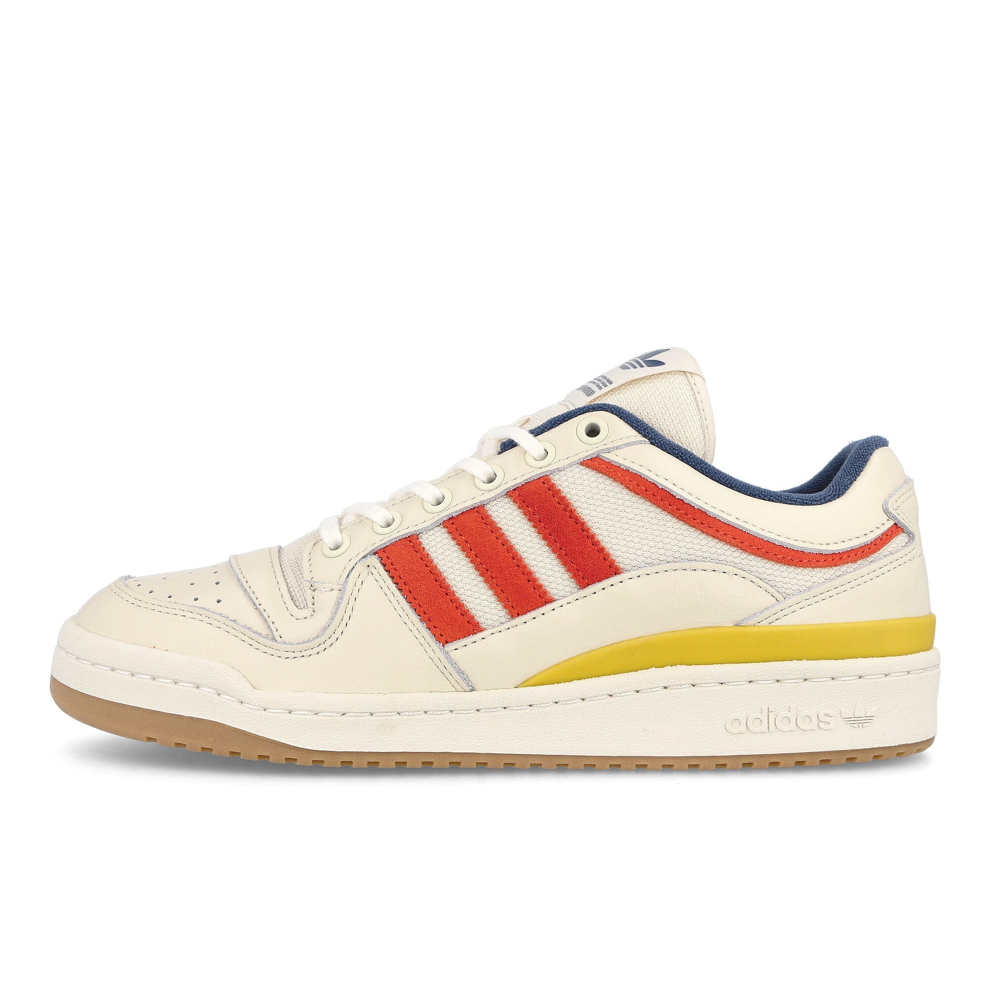 adidas WOOD WOOD x adidas Forum Low Off White-Haze Yellow-Tech Indigo Sneakers H06448 | Overkill