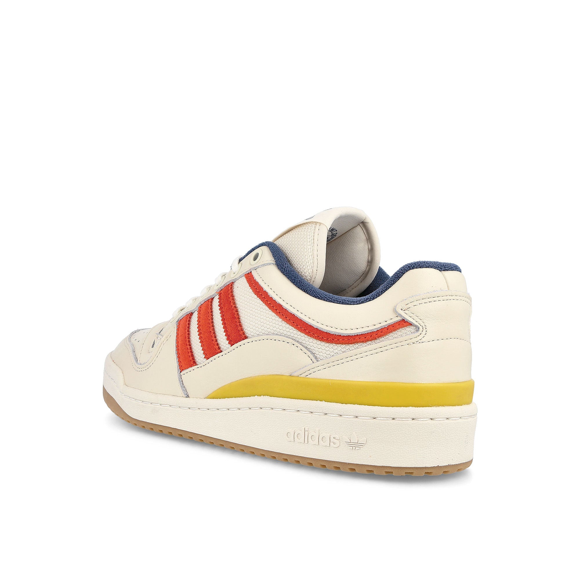 adidas WOOD WOOD x adidas Forum Low Off White-Haze Yellow-Tech Indigo Sneakers Material | Overkill