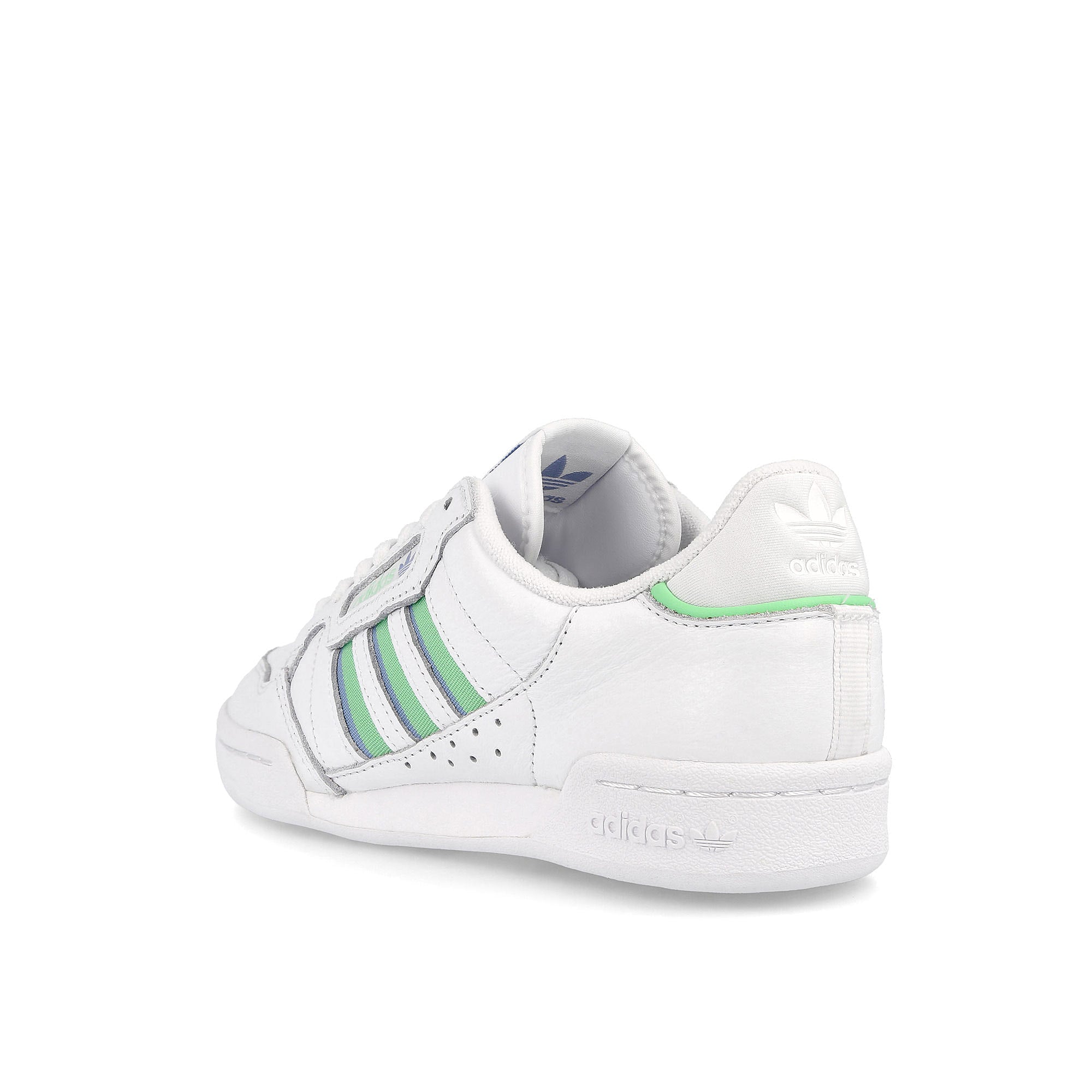 adidas wmns continental 80 stripes Footwear White-Ambient Sky-Glory Mint Sneakers Material | Overkill