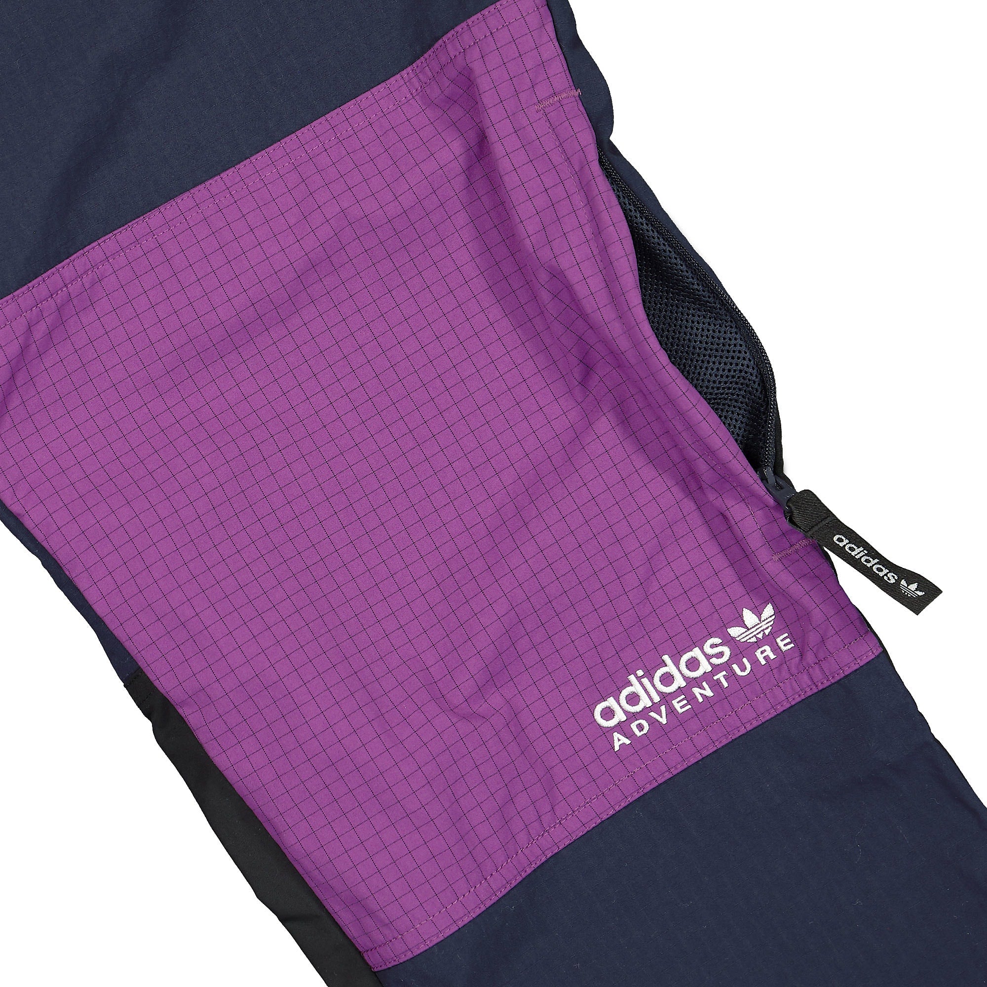 adidas Adventure Traverse Woven Pant Legend Ink / Glory Purple Sweat & Track Pants Detail view 1 | Overkill