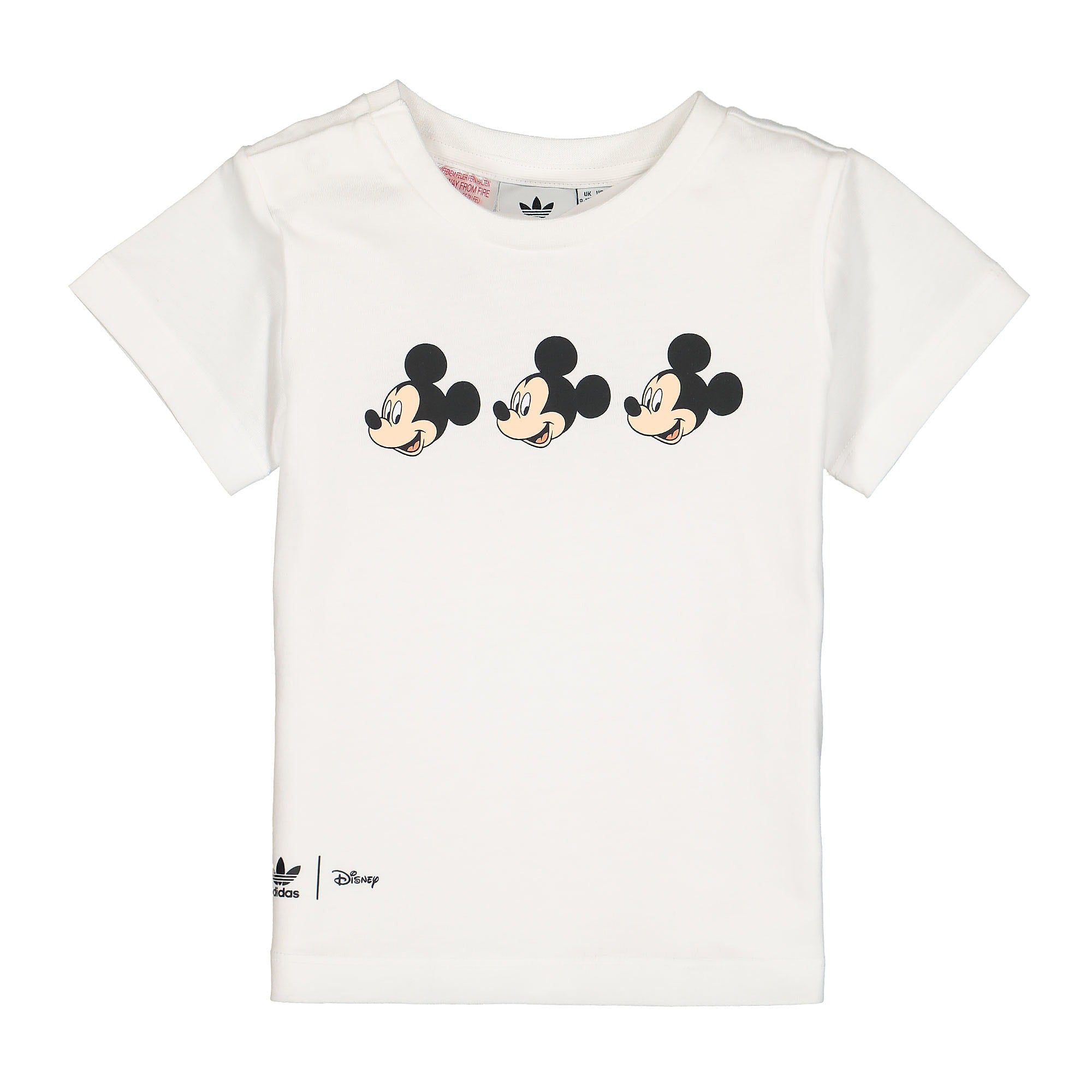 adidas Mickey & Friends Tee Infants White T-Shirts H22579 | Overkill