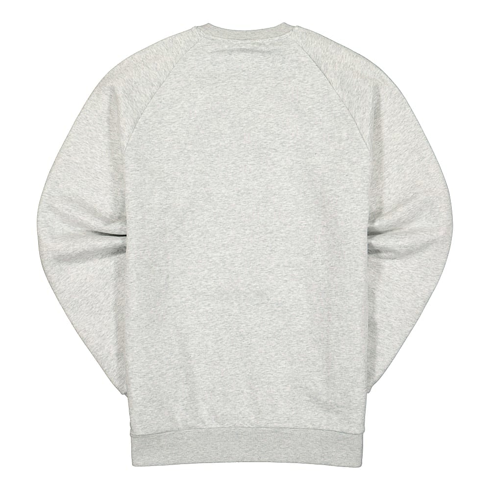 adidas C Crest Crew Light Grey Heather Sweatshirts Material | Overkill