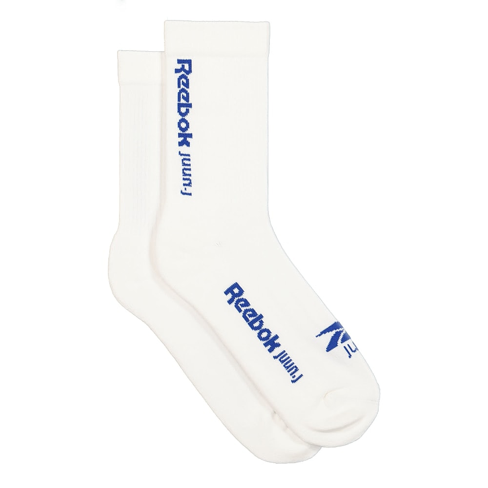 Reebok Juun.J x Reebok Socks White / Court Blue Socks Material | Overkill