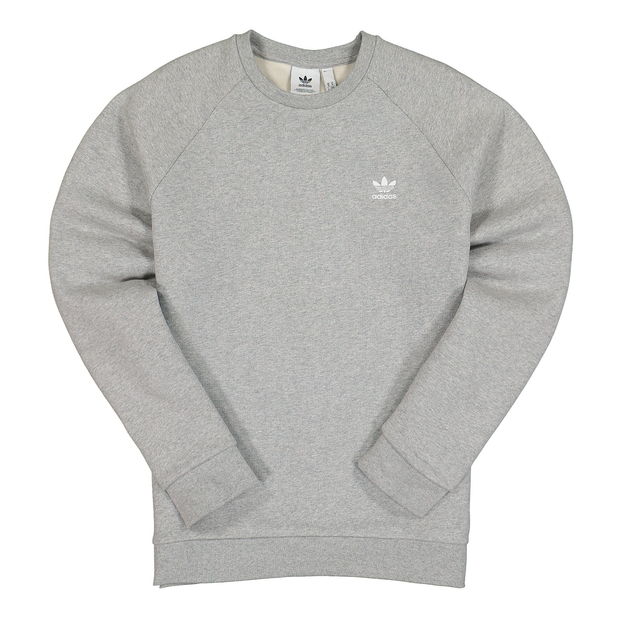 adidas Essential Crewneck Medium Grey Heather Sweatshirts H34642 | Overkill