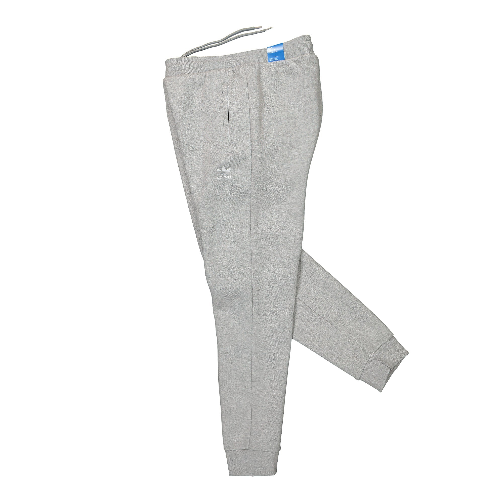 adidas Essential Pants Medium Grey Heather Casual Pants Close-up | Overkill