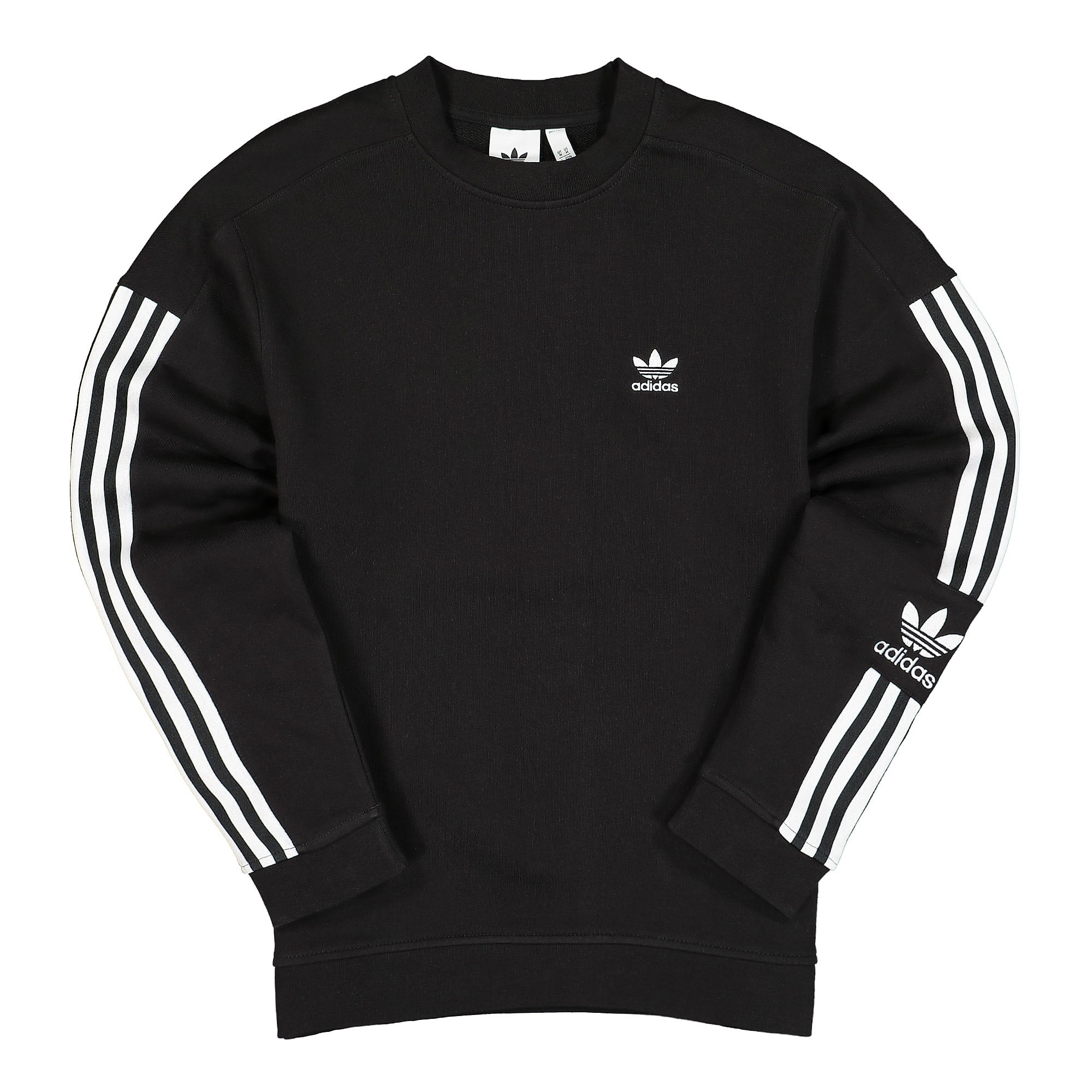 adidas Lock Up Crew Black Sweatshirts H41315 | Overkill