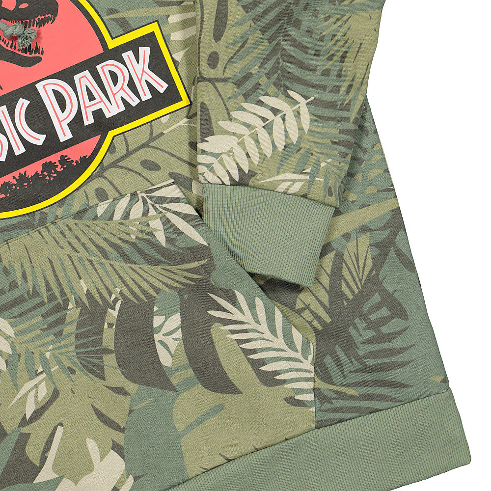 Reebok Jurassic Park x Reebok AOP Hoodie Vintage Green Hoodies Detailfoto | Overkill