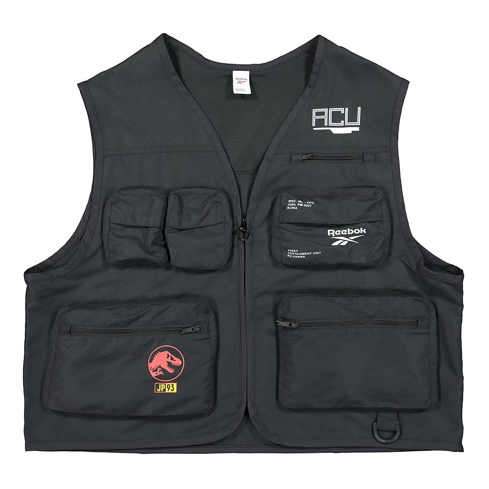 Reebok Jurassic Park x Reebok Utility Vest Black Vests H45985 | Overkill