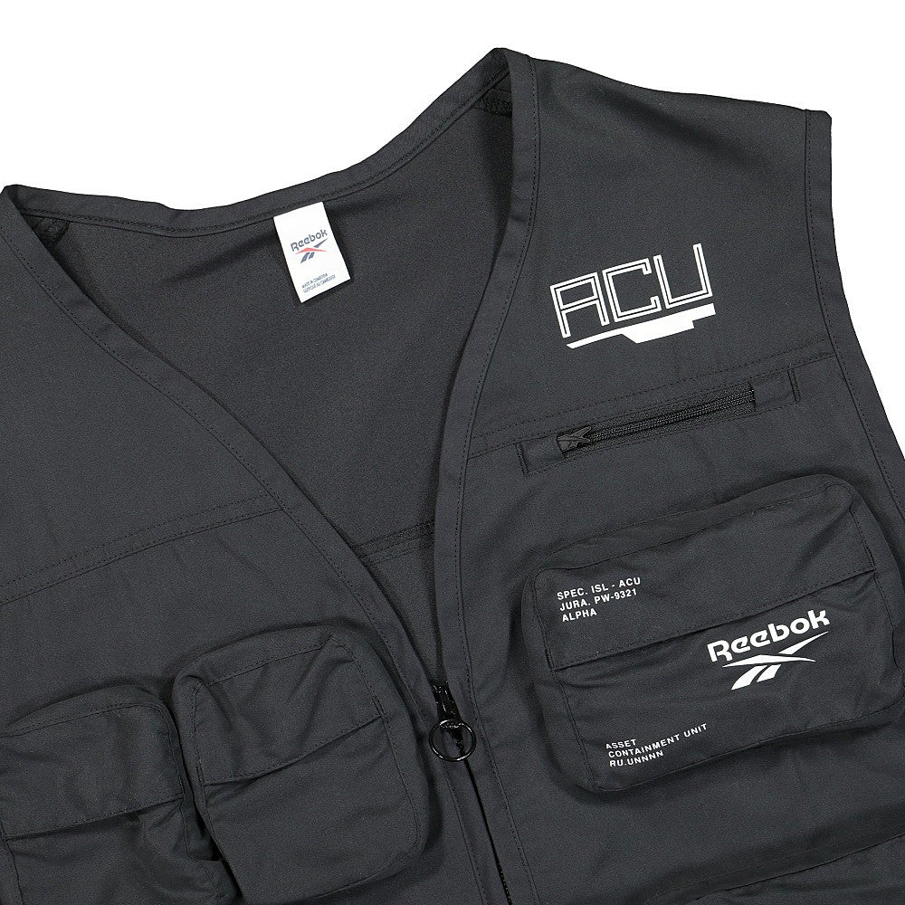 Reebok Jurassic Park x Reebok Utility Vest Black Vests Close-up | Overkill