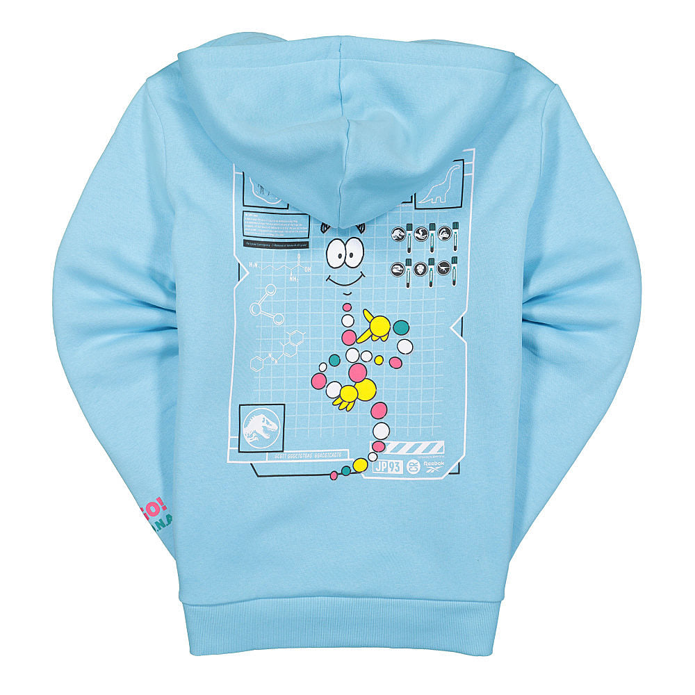 Reebok Jurassic Park x Reebok Graphic Hoodie Digital Blue Hoodies Material | Overkill