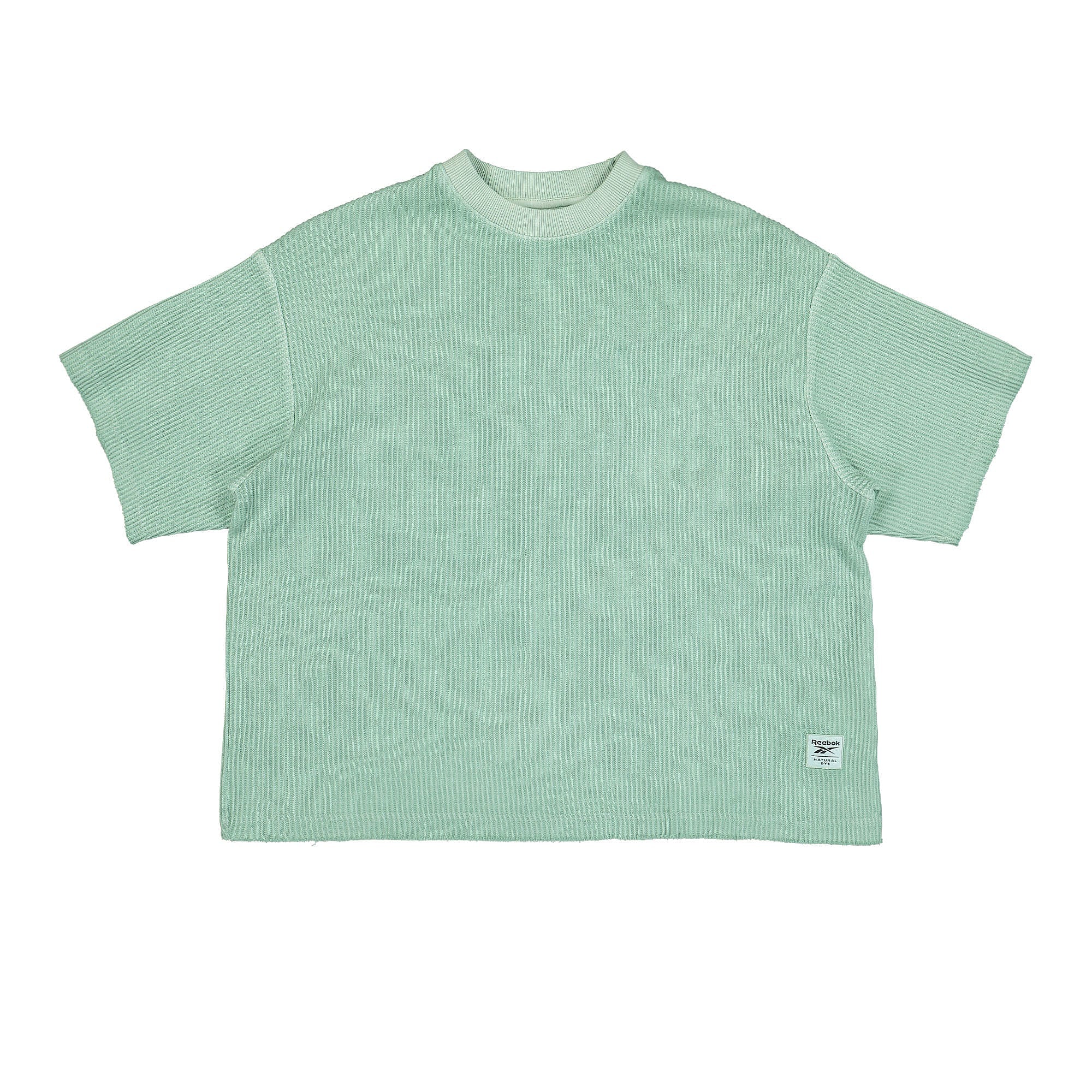 Reebok Wmns Classic Natural Dye Waffle Tee Light Sage T-Shirts H49290 | Overkill
