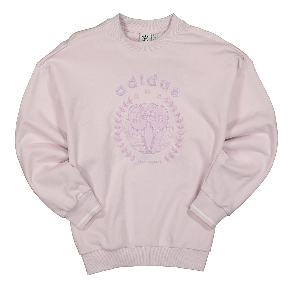 adidas Wmns Graphic Sweater Pearl Amethyst Sweatshirts H56450 | Overkill