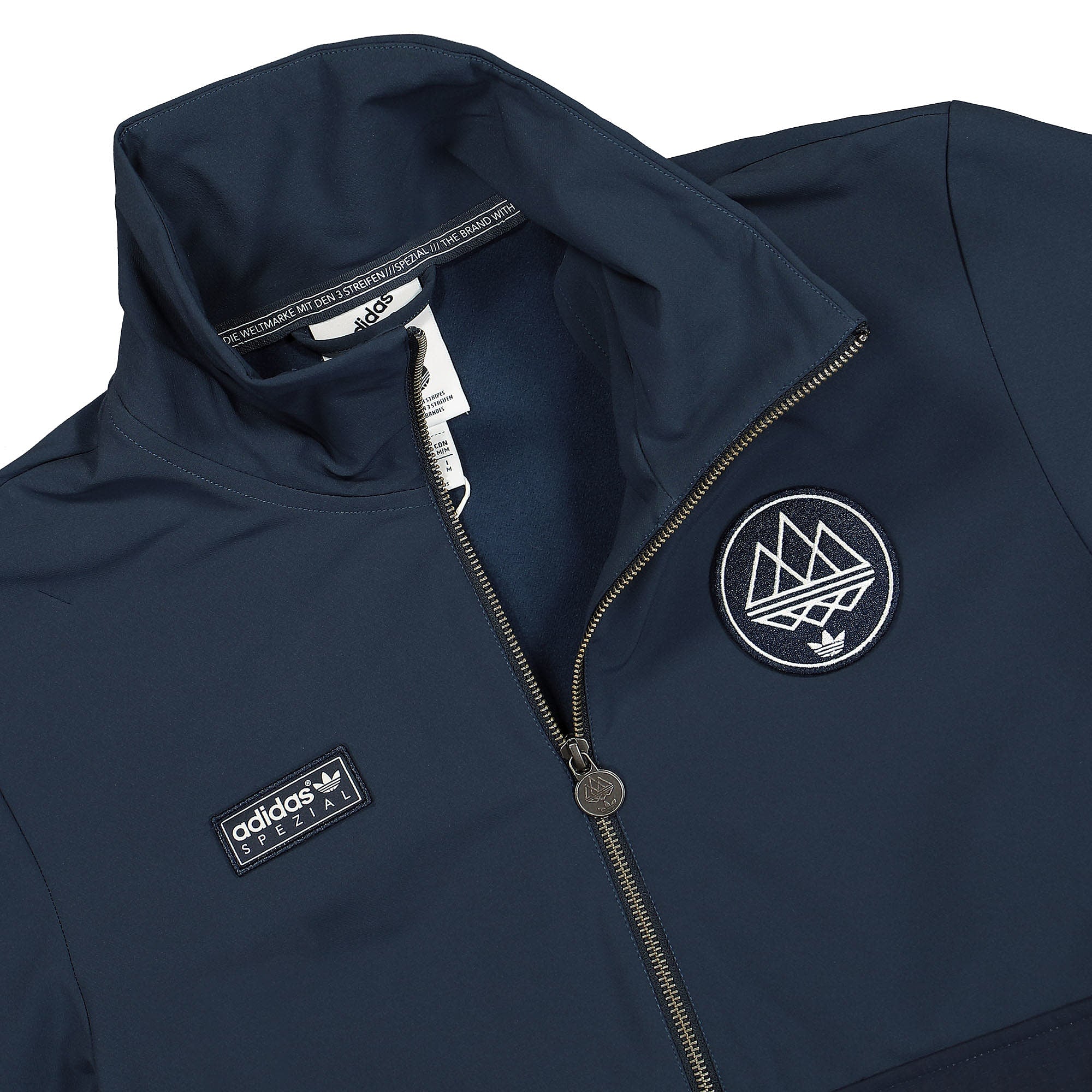 adidas SPZL Anderston Top Navy Tops Close-up | Overkill