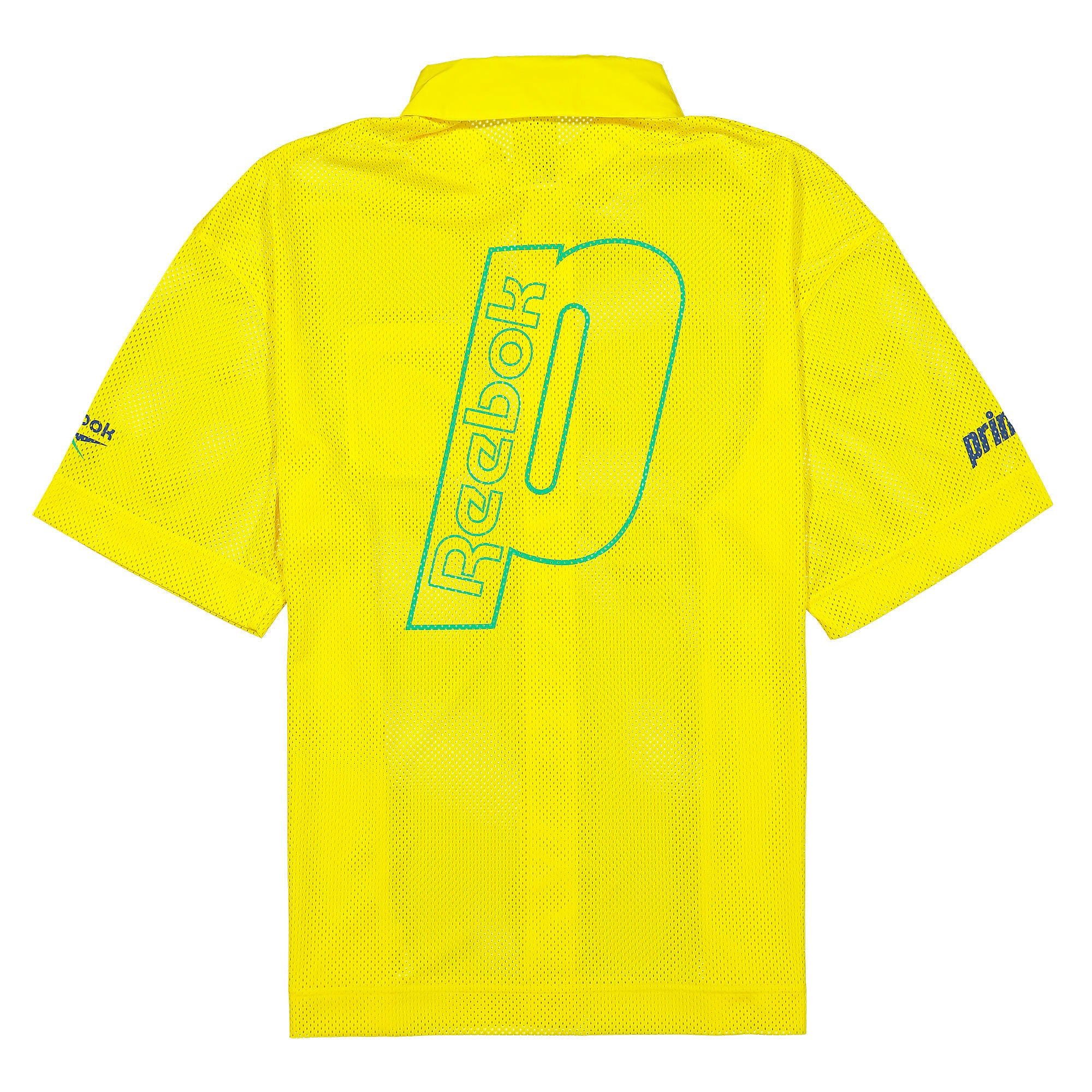 Reebok Prince x Reebok Polo Shirt Stinger Yellow Polo Shirts Close-up | Overkill