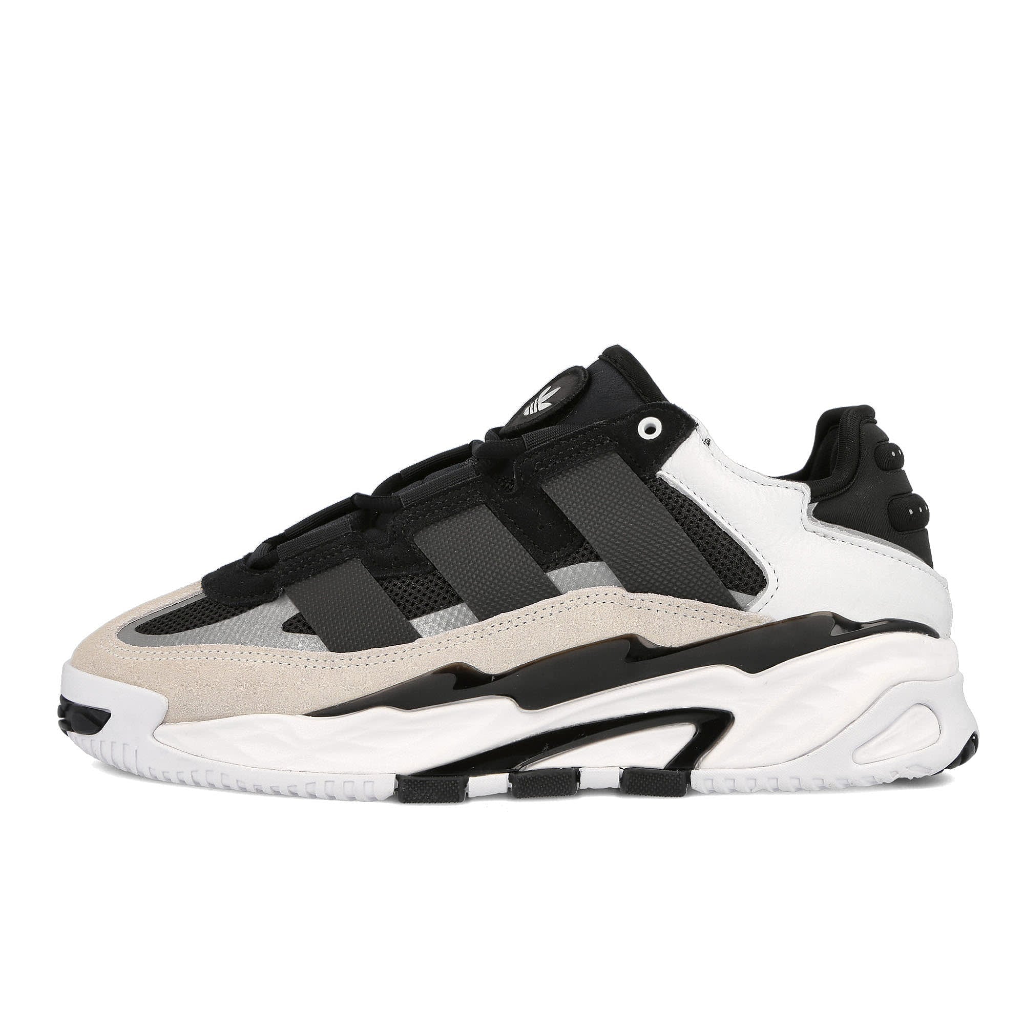 adidas niteball Core Black-Footwear White-Silver Metallic Sneakers H67360 | Overkill