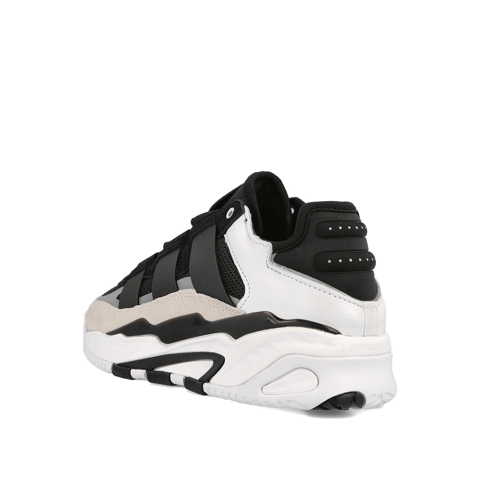 adidas niteball Core Black-Footwear White-Silver Metallic Sneakers Material | Overkill