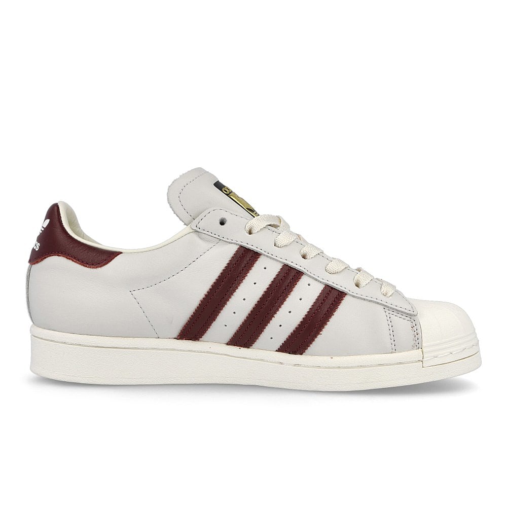 adidas superstar Off White / Maroon / Off White Material | Overkill