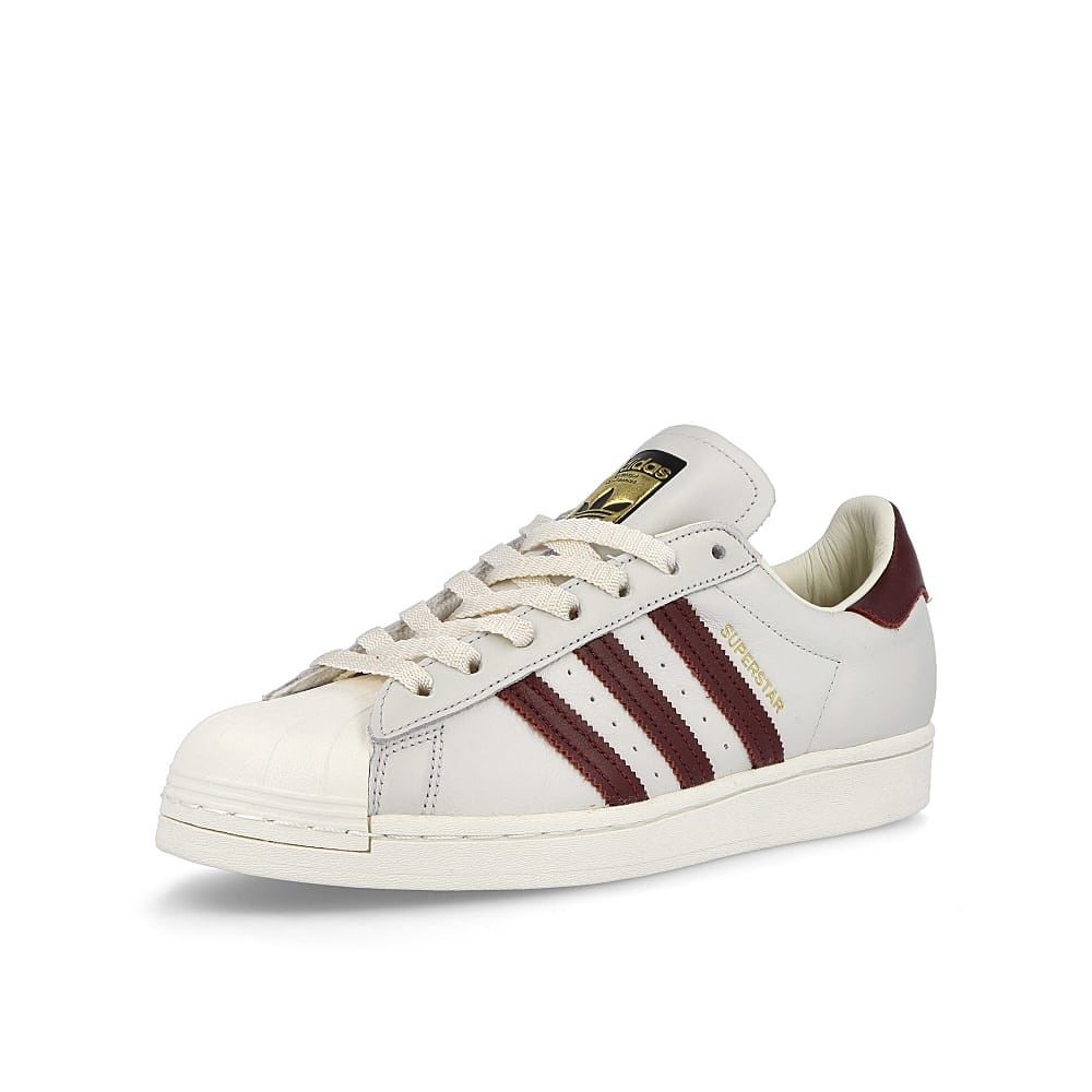 adidas superstar Off White / Maroon / Off White Detailfoto | Overkill