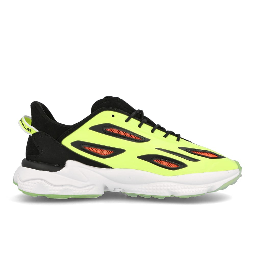 adidas ozweego celox Core Black-Solar Yellow-Solar Red Sneakers Silhouette | Overkill