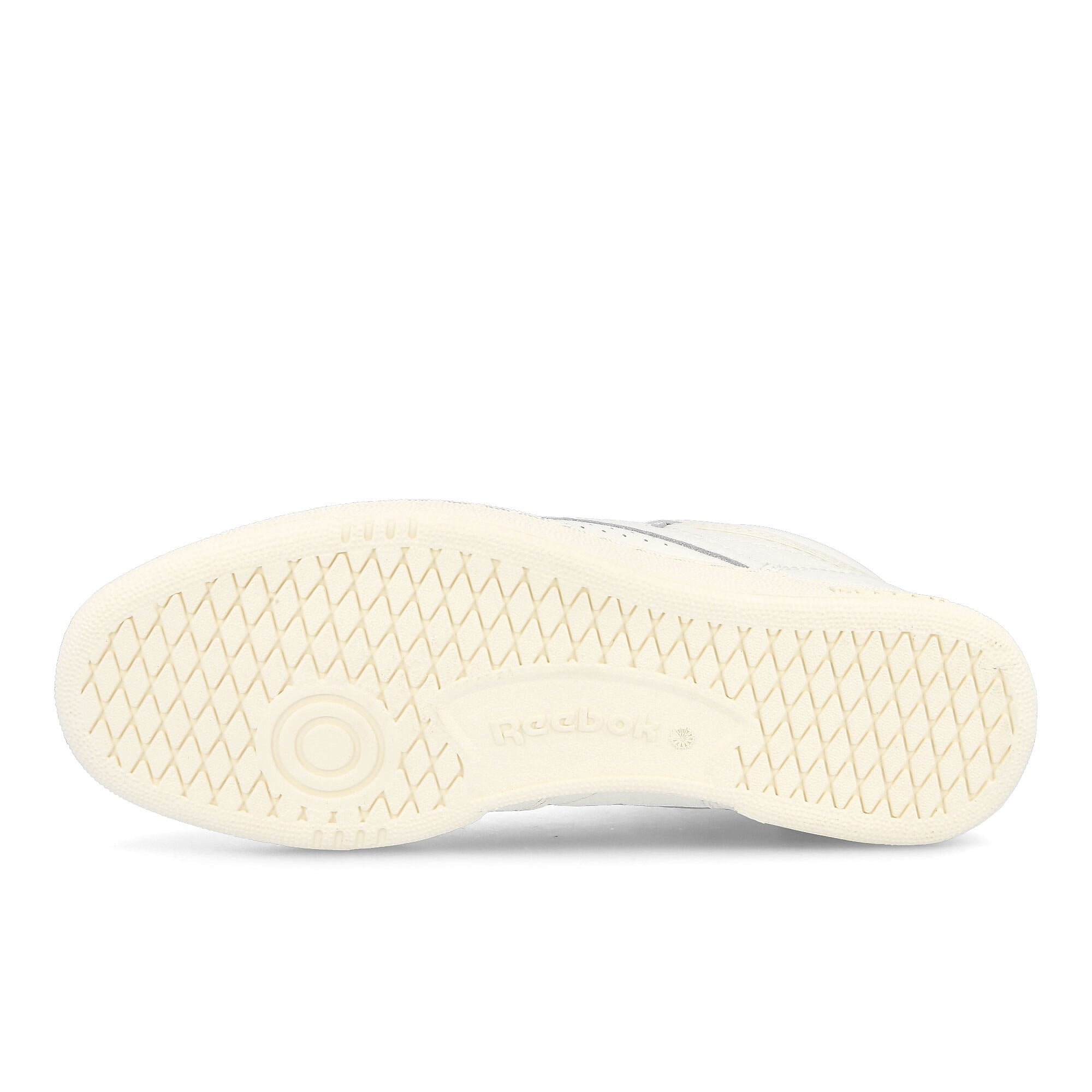 Reebok club c mid ii vintage Chalk / Glen Green / Classic White Mid Top Sneakers Detail View 1 | Overkill