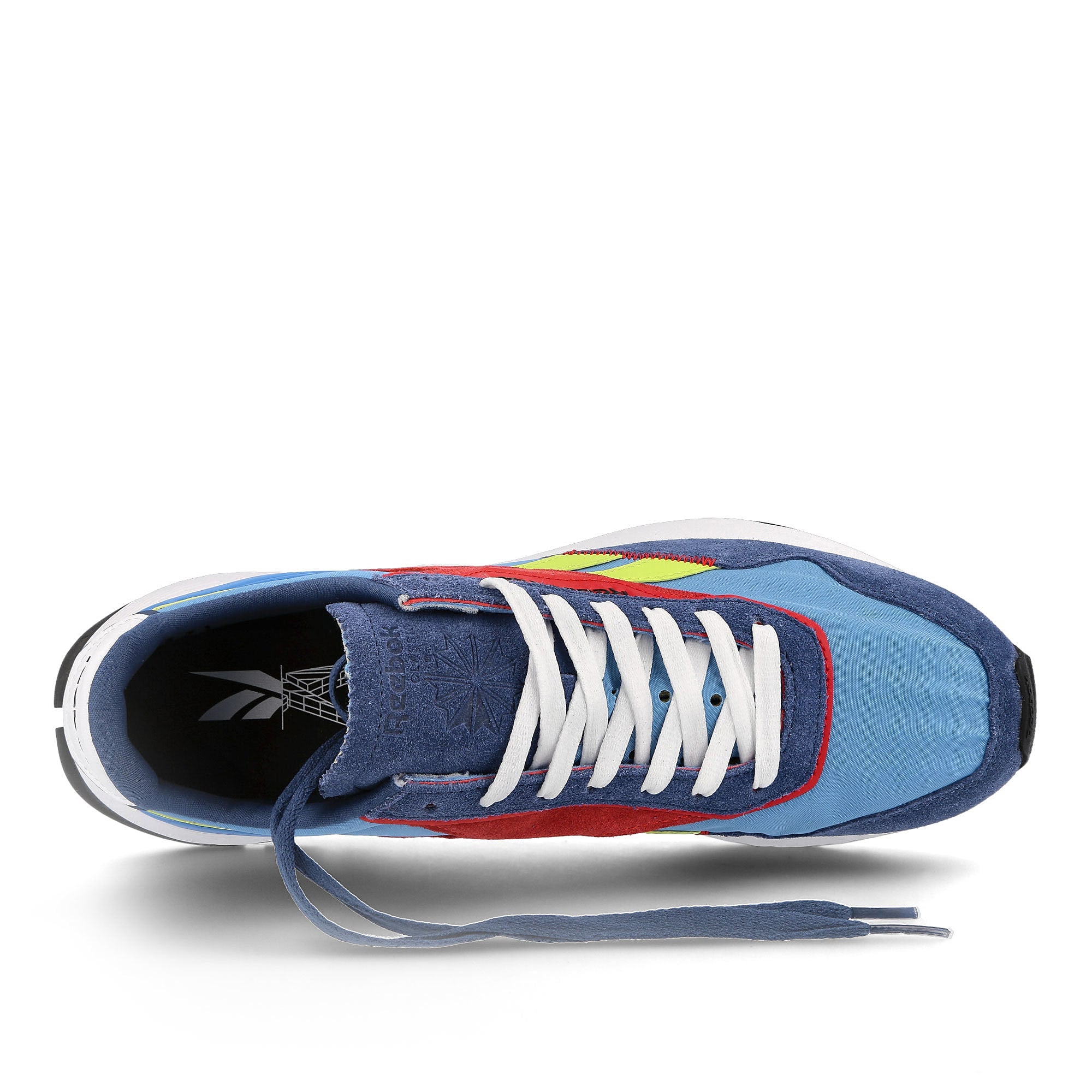 Reebok classic legacy az Essential Blue-Acid Yellow-Batik Blue Low Top Sneakers Detailfoto | Overkill