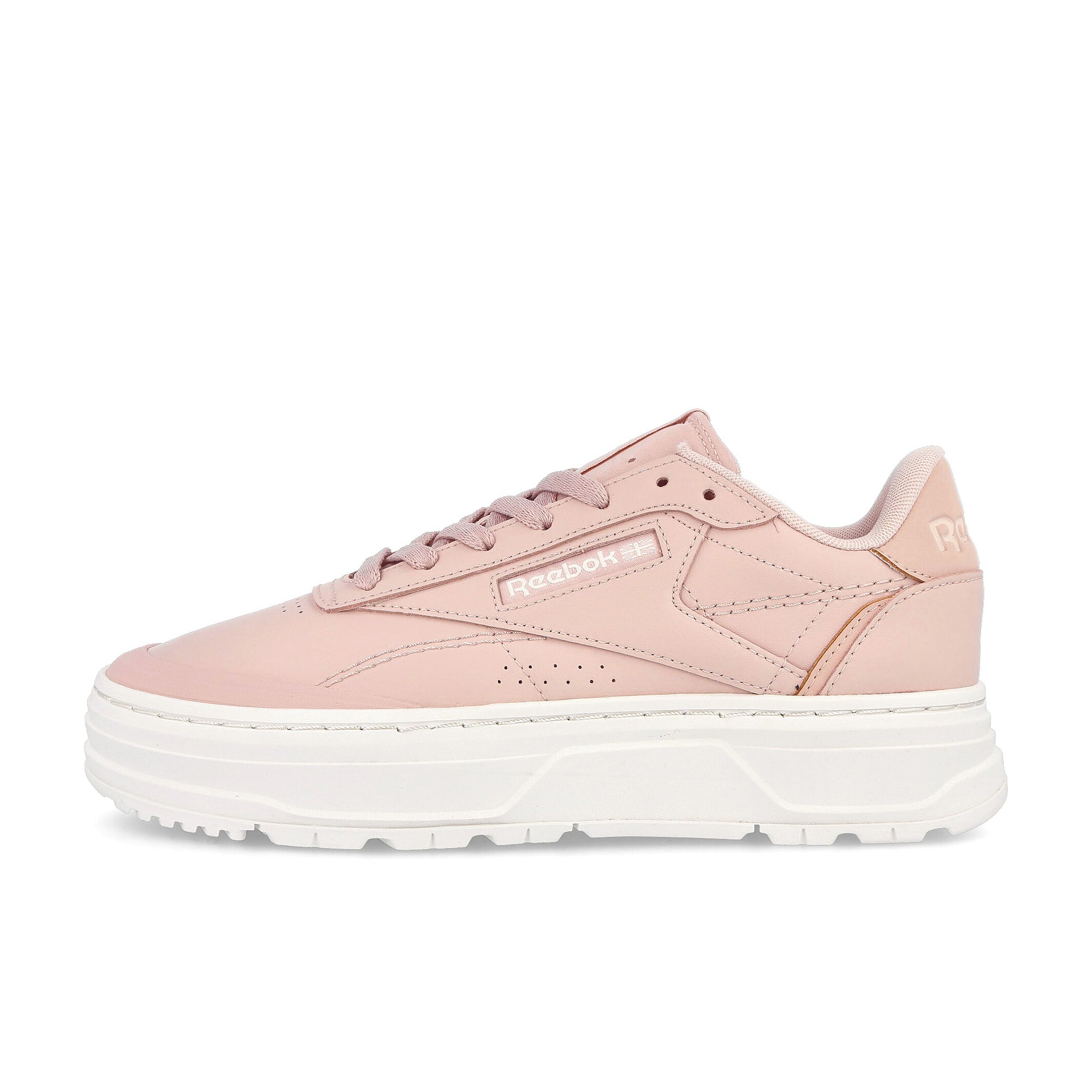 Reebok wmns club c double geo Soft Ecru-Soft Ecru-Chalk Sneakers H69145 | Overkill