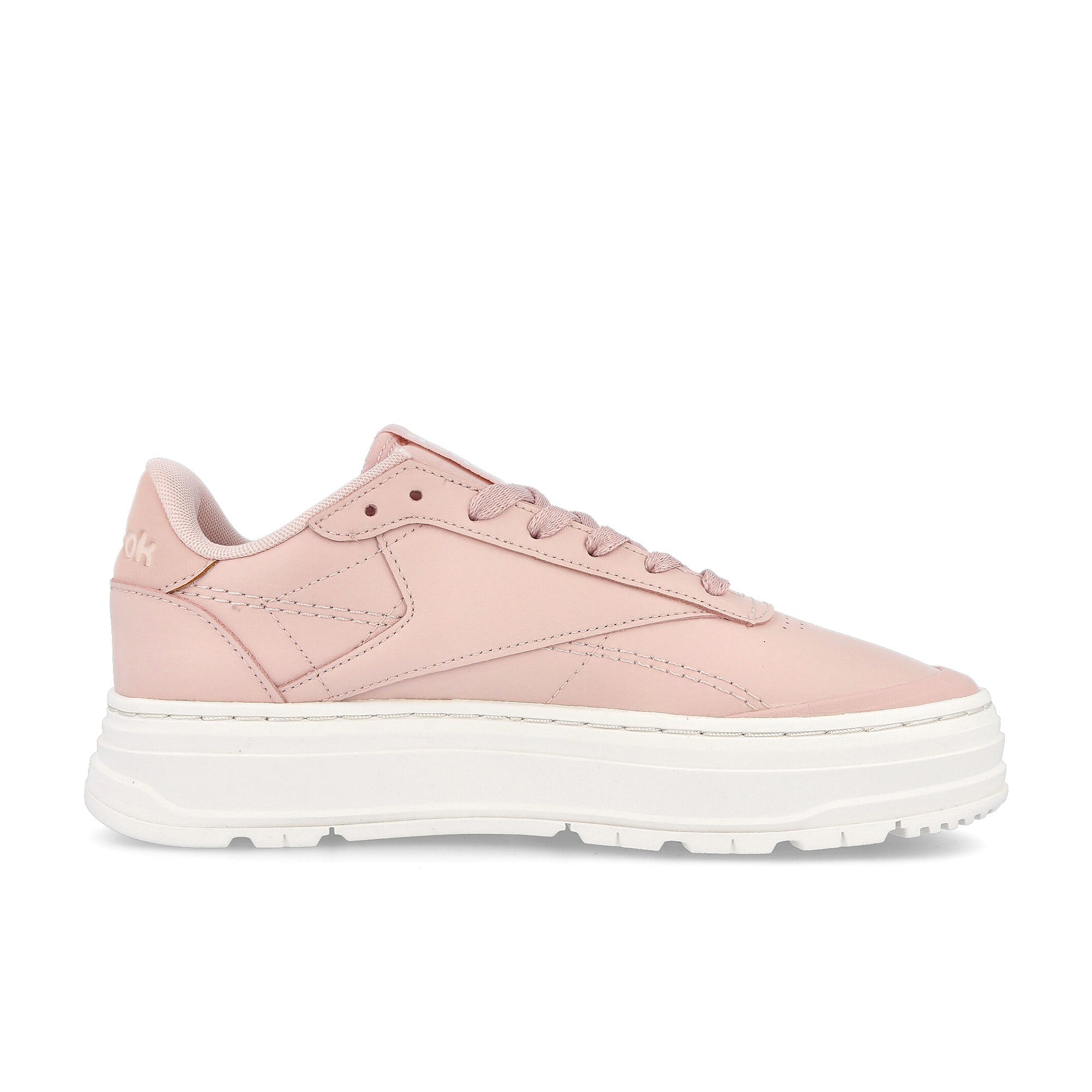 Reebok wmns club c double geo Soft Ecru-Soft Ecru-Chalk Sneakers Silhouette | Overkill