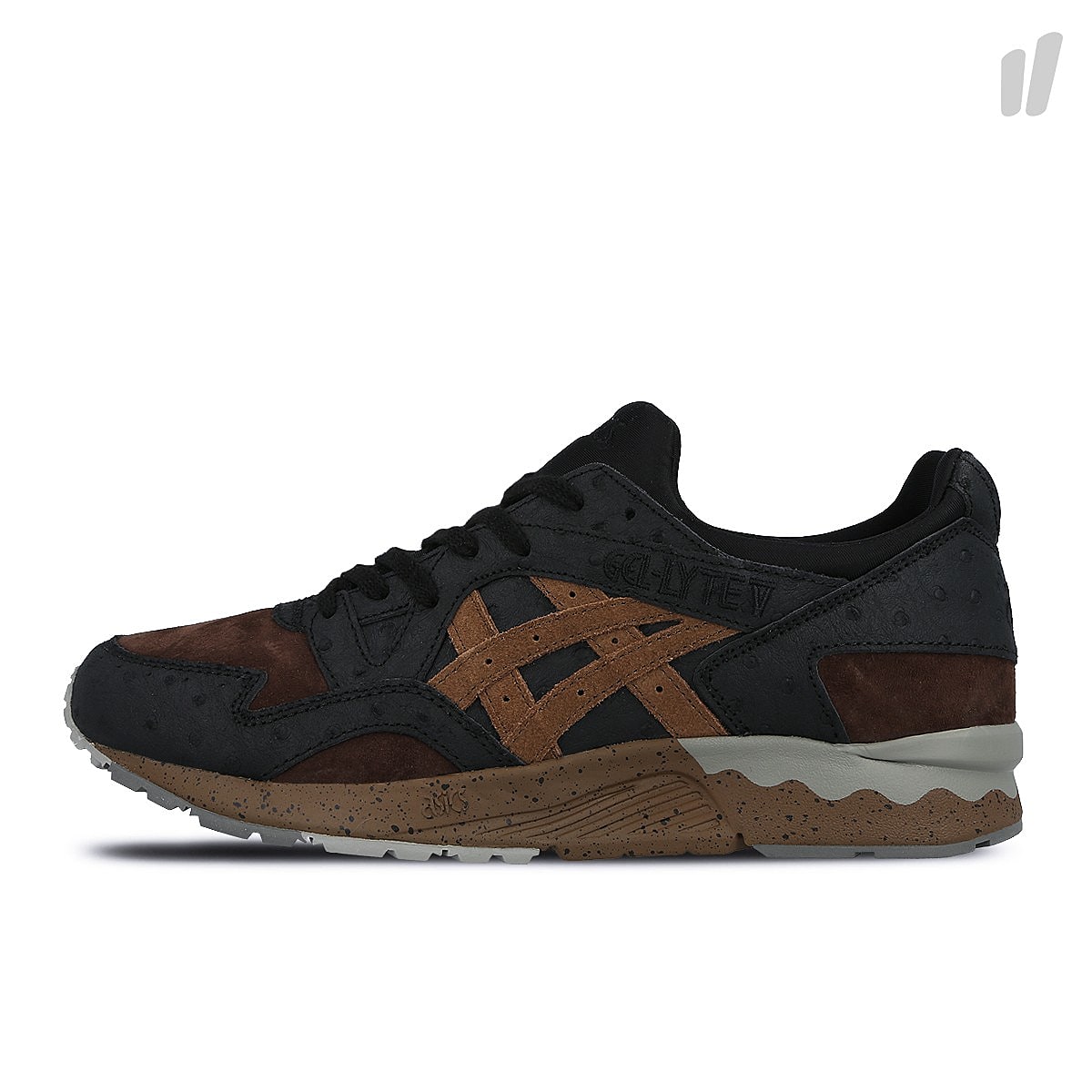 Asics gel lyte v Black-Mid Brown Low Top Sneakers H6T2L 9061 | Overkill