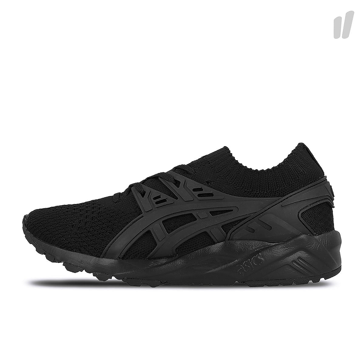 Asics gel kayano trainer knit Black-Black Low Top Sneakers H705N 9090 | Overkill