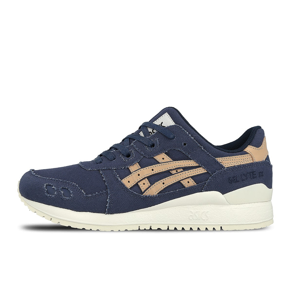 Asics gel lyte iii Indigo Blue-Tan Low Top Sneakers H7E2N 4971 | Overkill