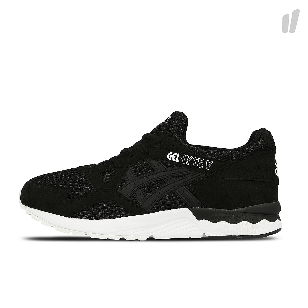 Asics gel lyte v Black-Black Low Top Sneakers H7K2N 9090 | Overkill