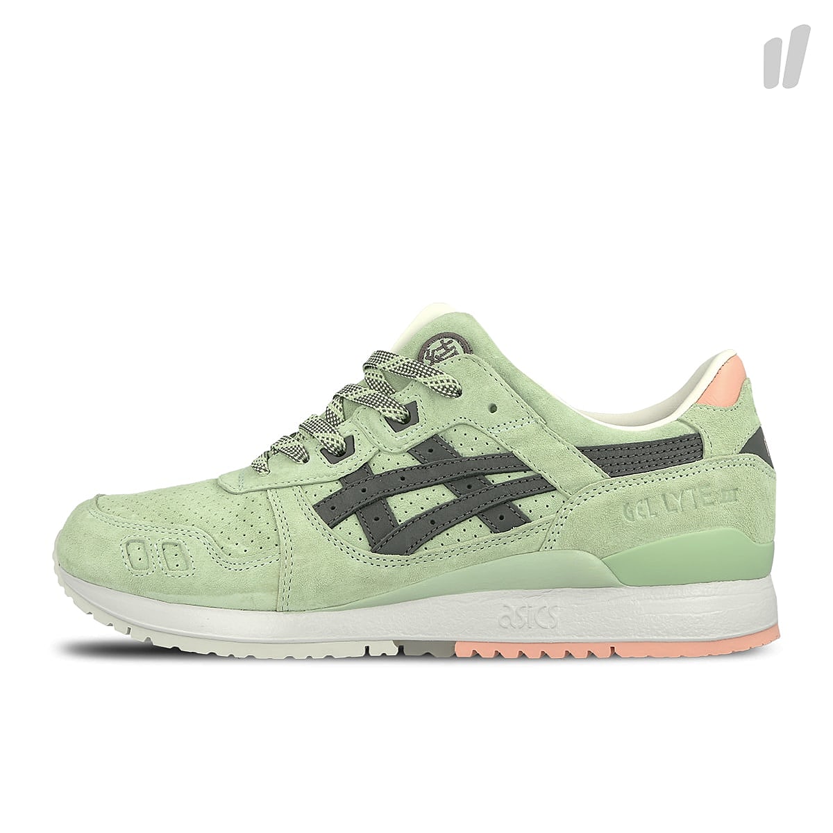 Asics gel lyte iii wasabi Green Gecko-Taupe Grey Low Top Sneakers H7LPK 8512 | Overkill