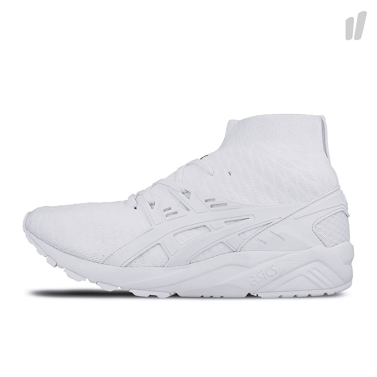 Asics gel kayano trainer knit mt White-White Mid Top Sneakers H7P4N 0101 | Overkill